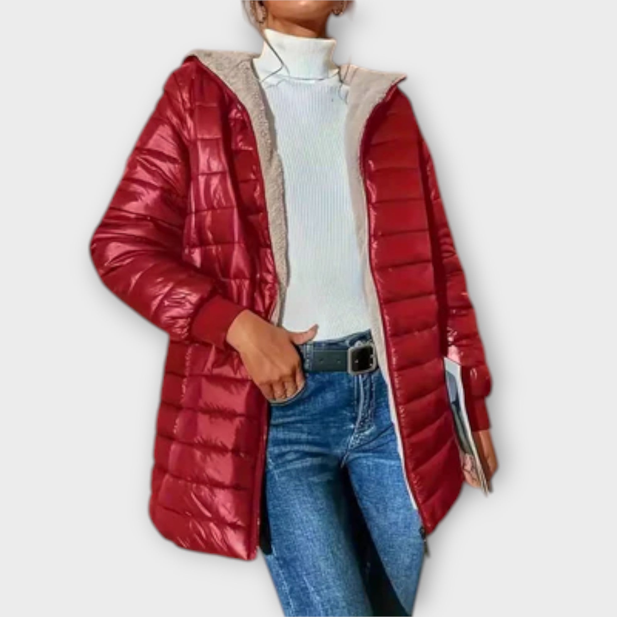 Carolin - Chaqueta de Invierno Casual para Mujeres