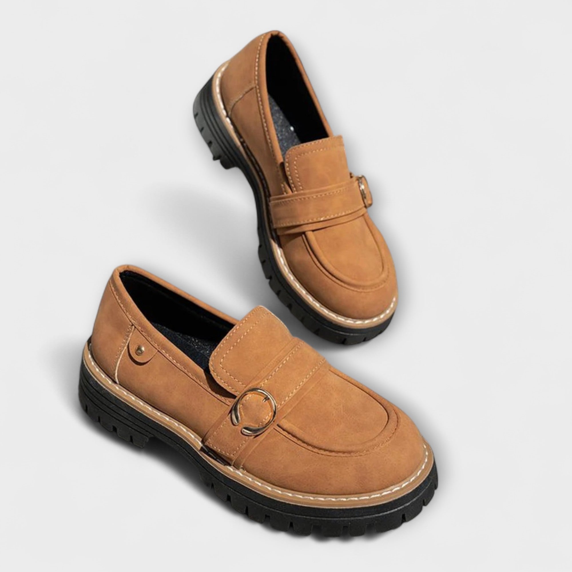 Poeta – Zapatillas Casual con Punta Redonda
