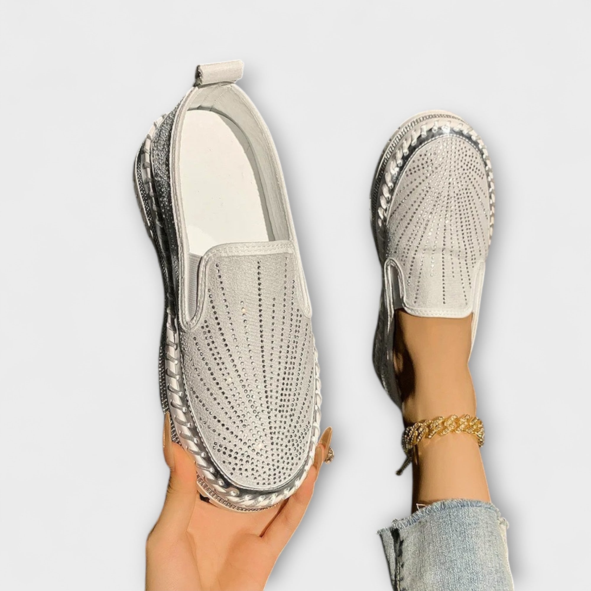 Sable – Zapatos decorados con rhinestones