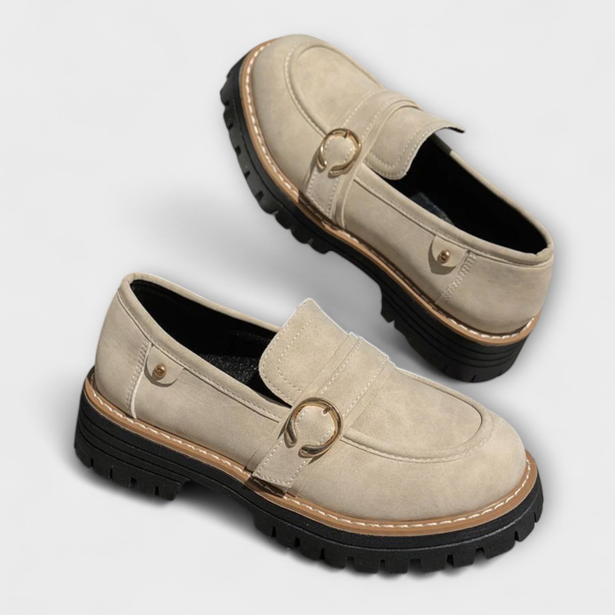 Poeta – Zapatillas Casual con Punta Redonda