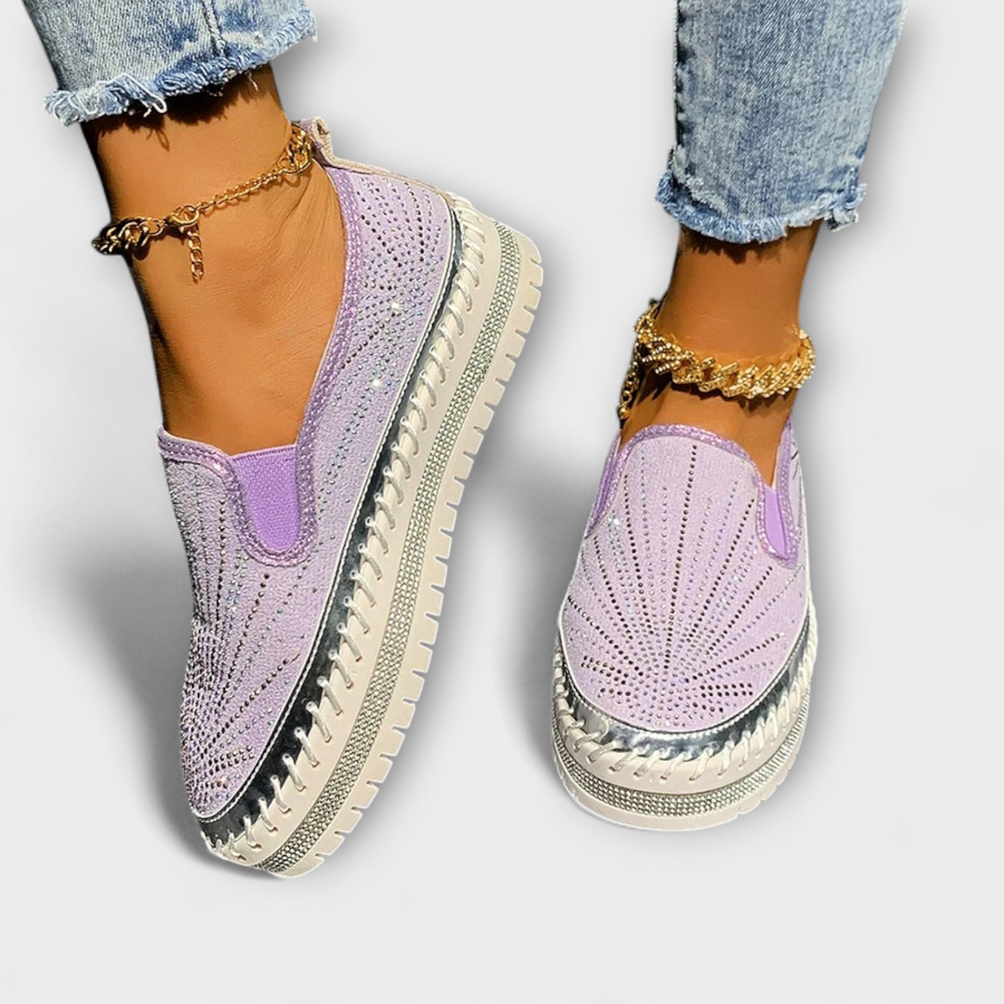 Sable – Zapatos decorados con rhinestones