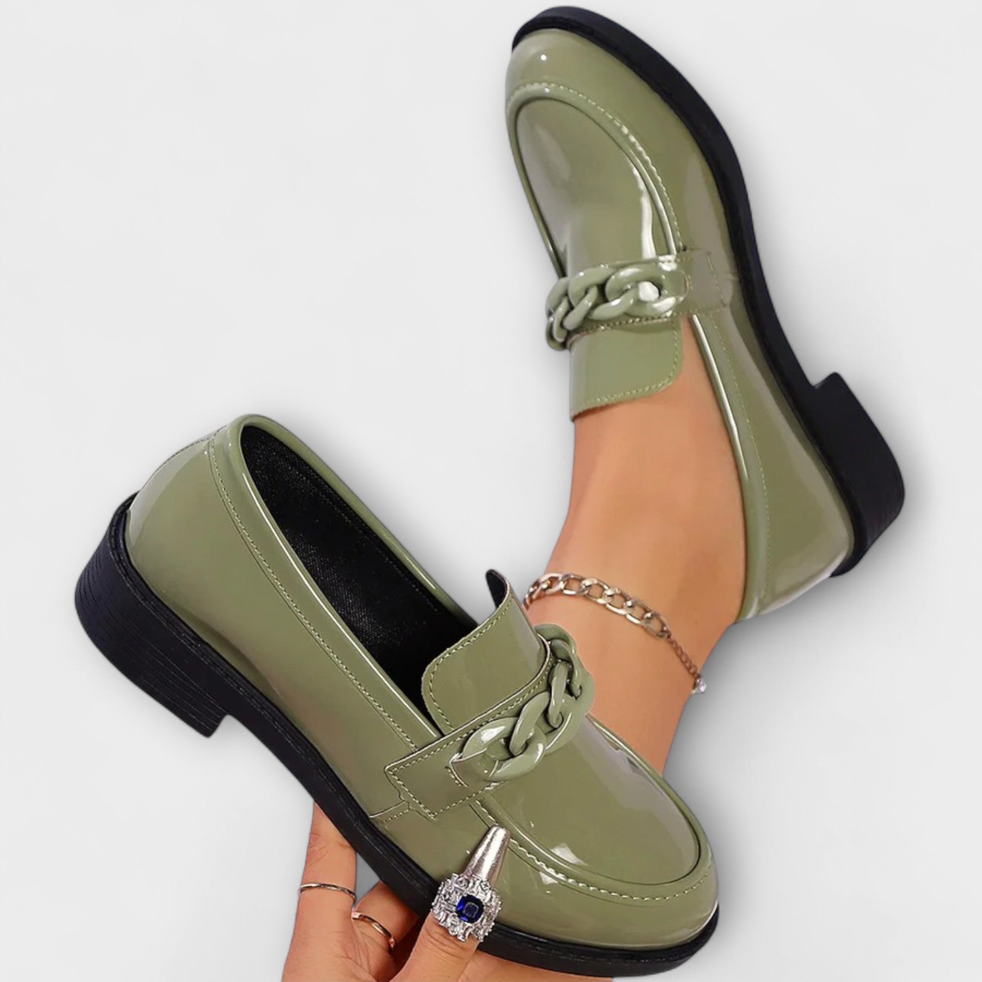 Lumi – Zapatillas Casuales de Punta Redonda