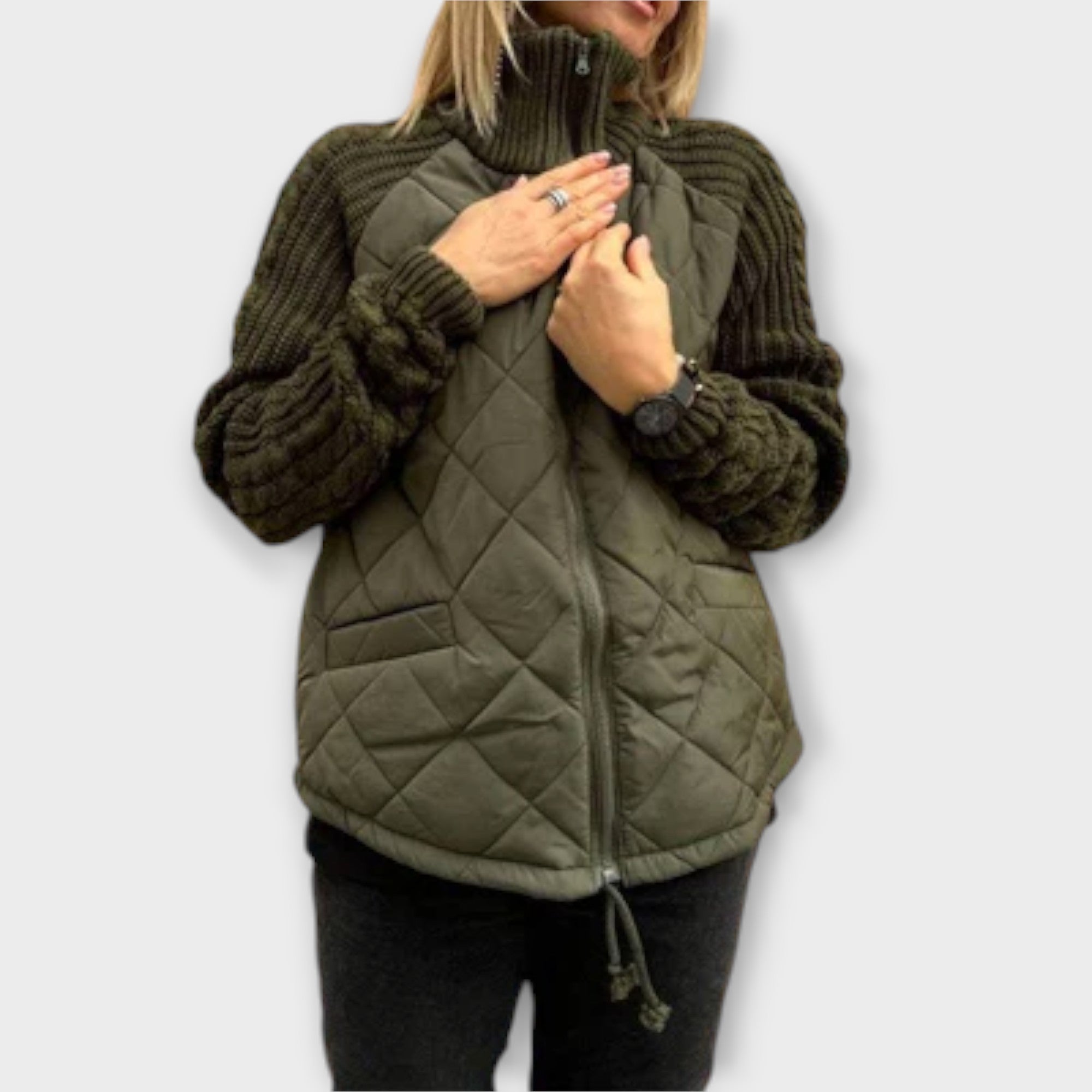 Valerie - Chaqueta de cuello alto