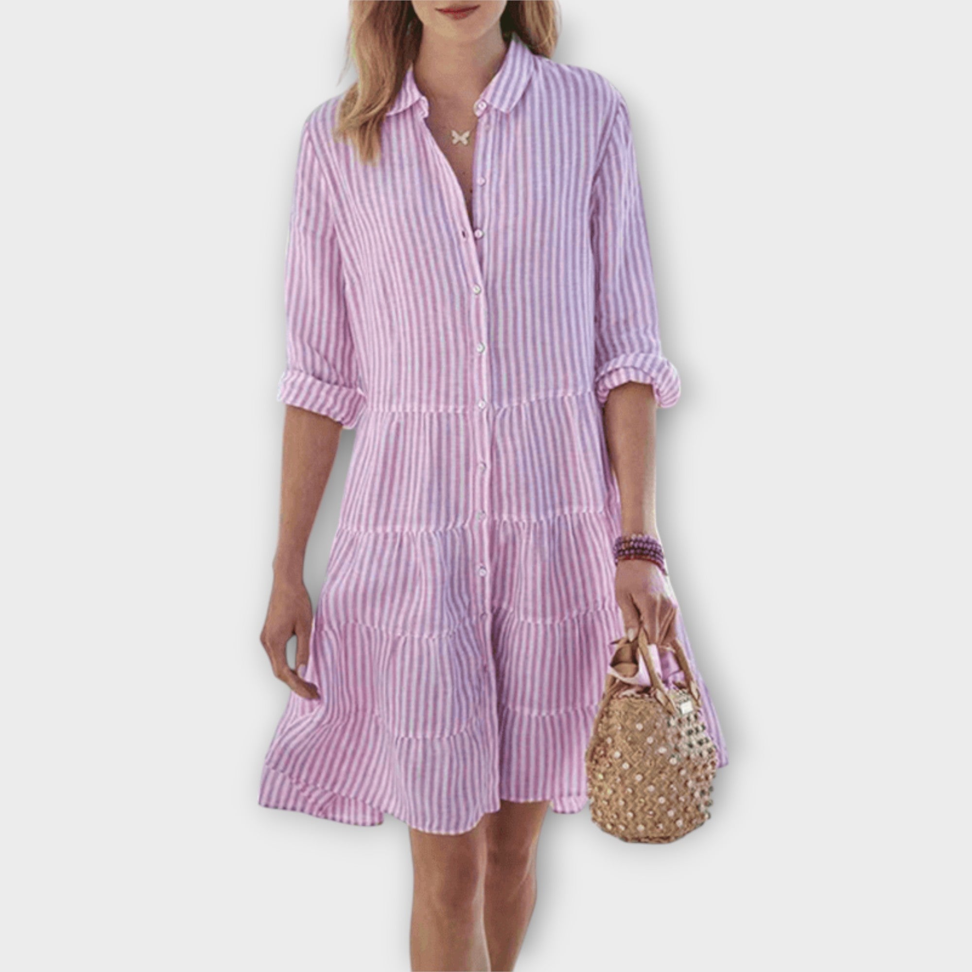 Lolita - Vestido a Rayas Liviano