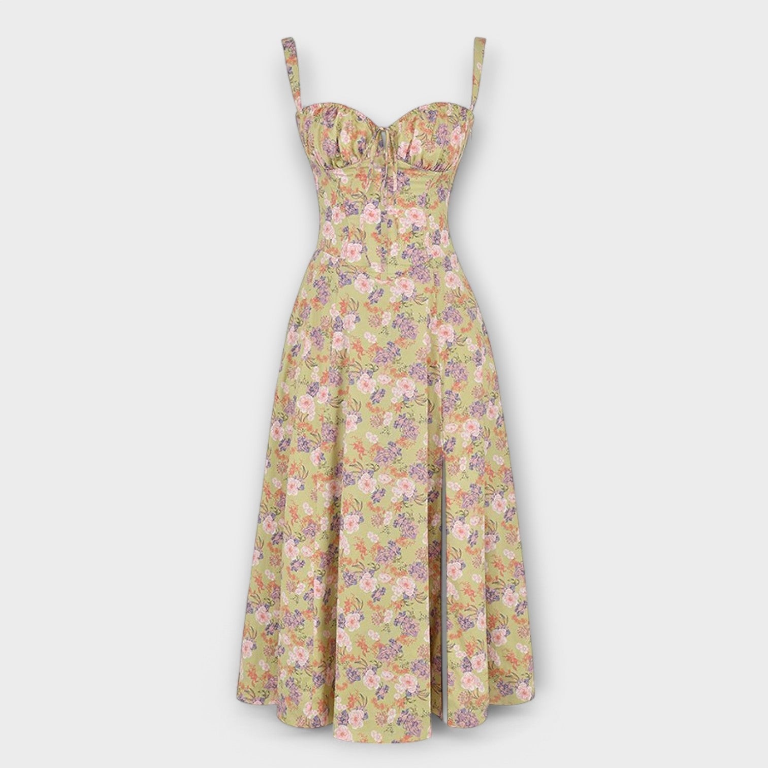Kiana - Vestido Midi con Corsé