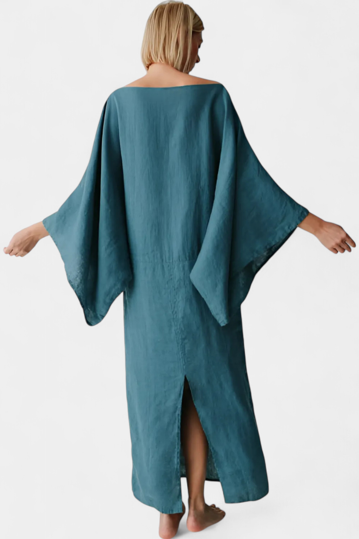 Kamilia - Vestido Kimono con Cinturón