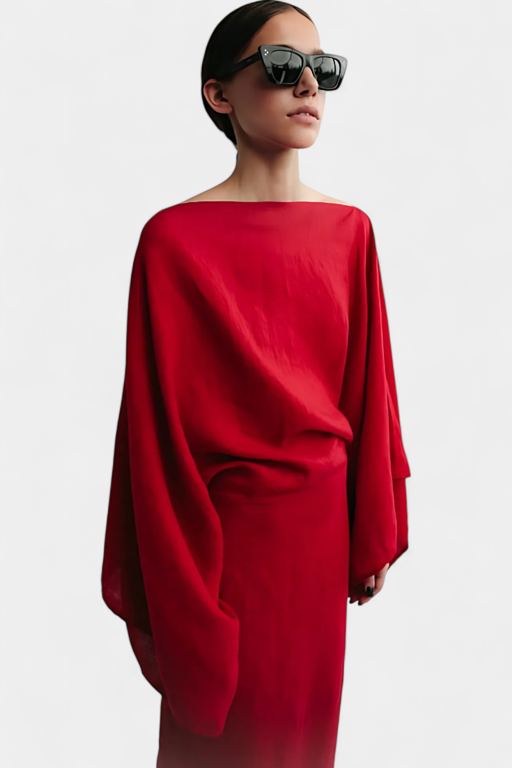 Kamilia - Vestido Kimono con Cinturón