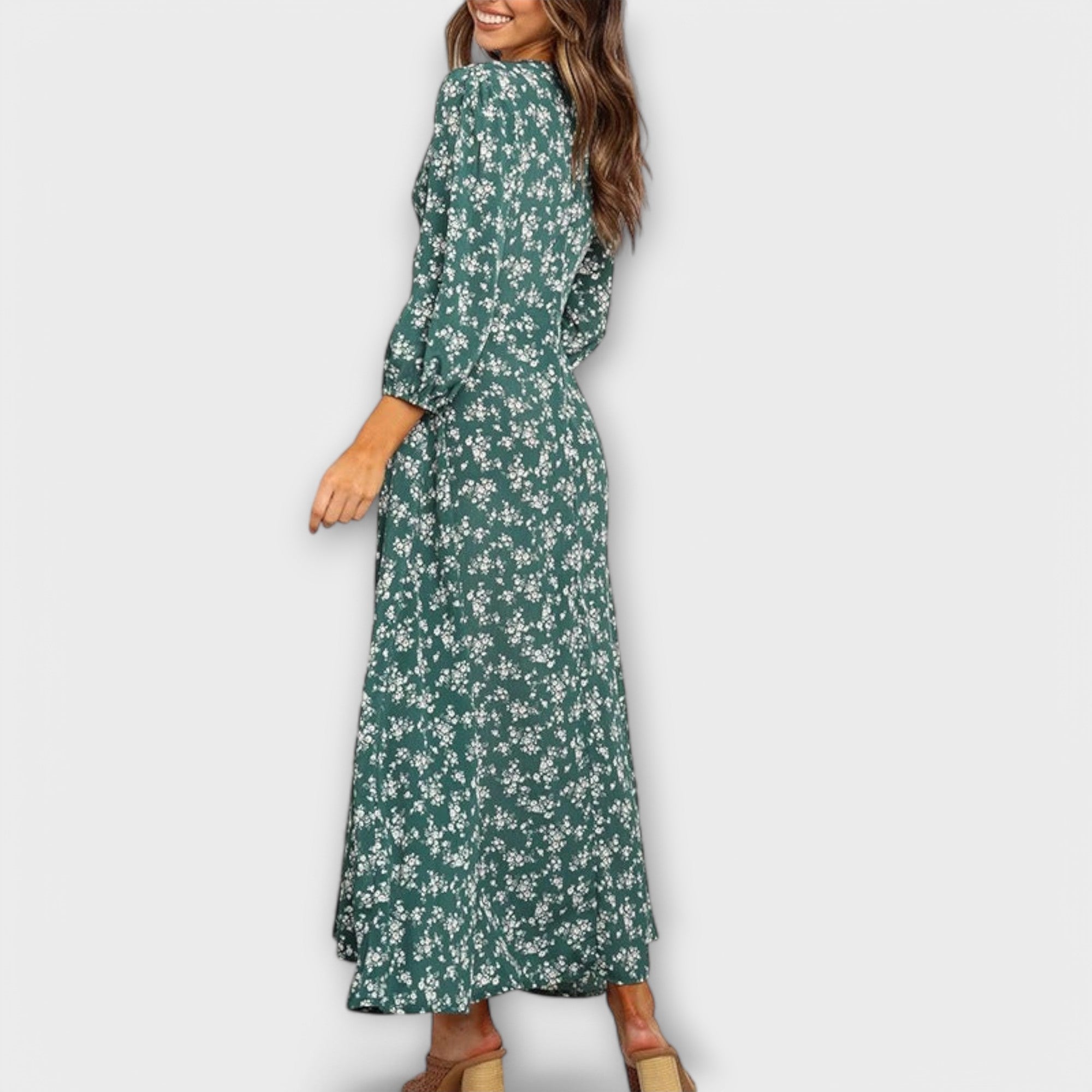 Vestido Maxí de Flores para Damas