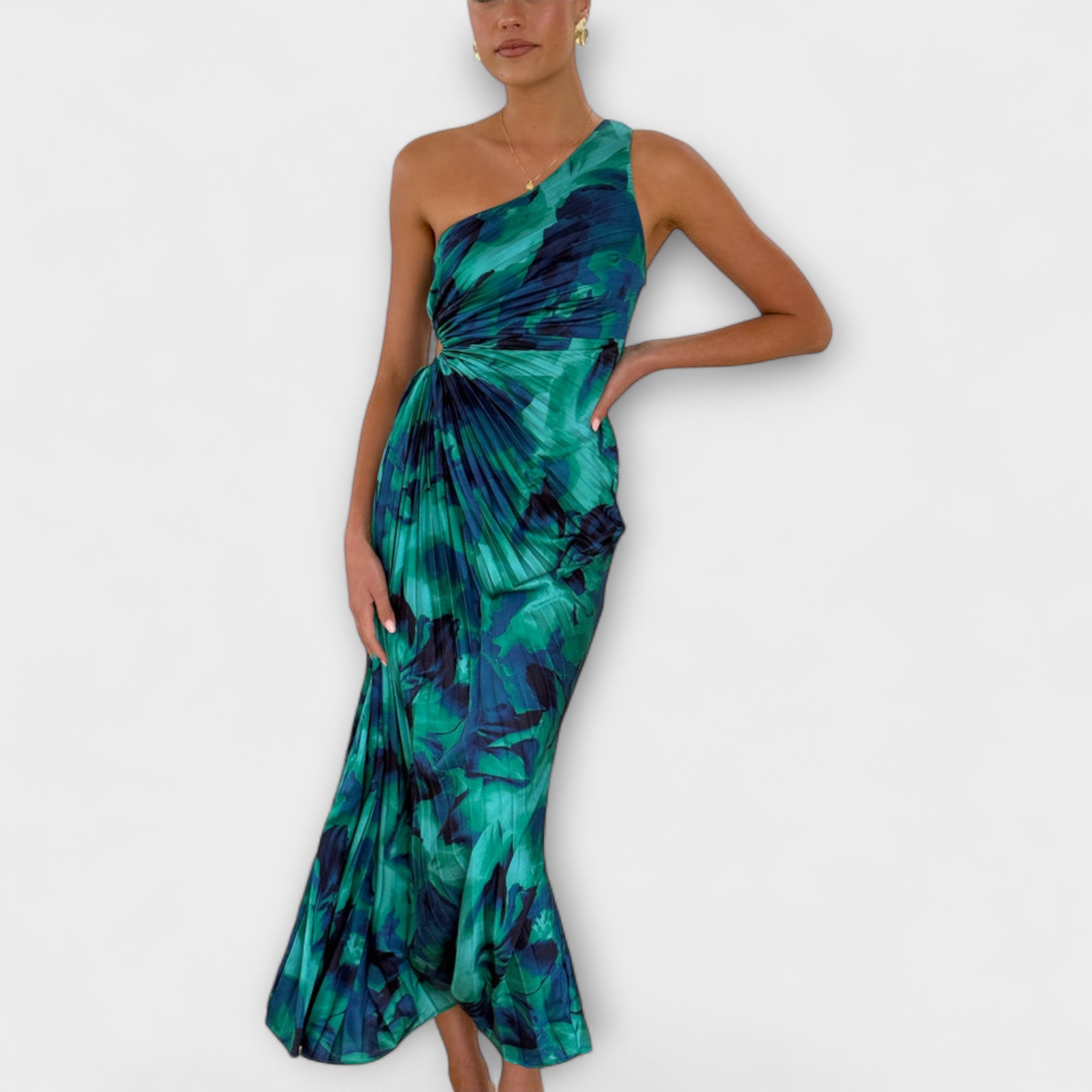 Sienna - Elegante Maxivestido con Cut-Out