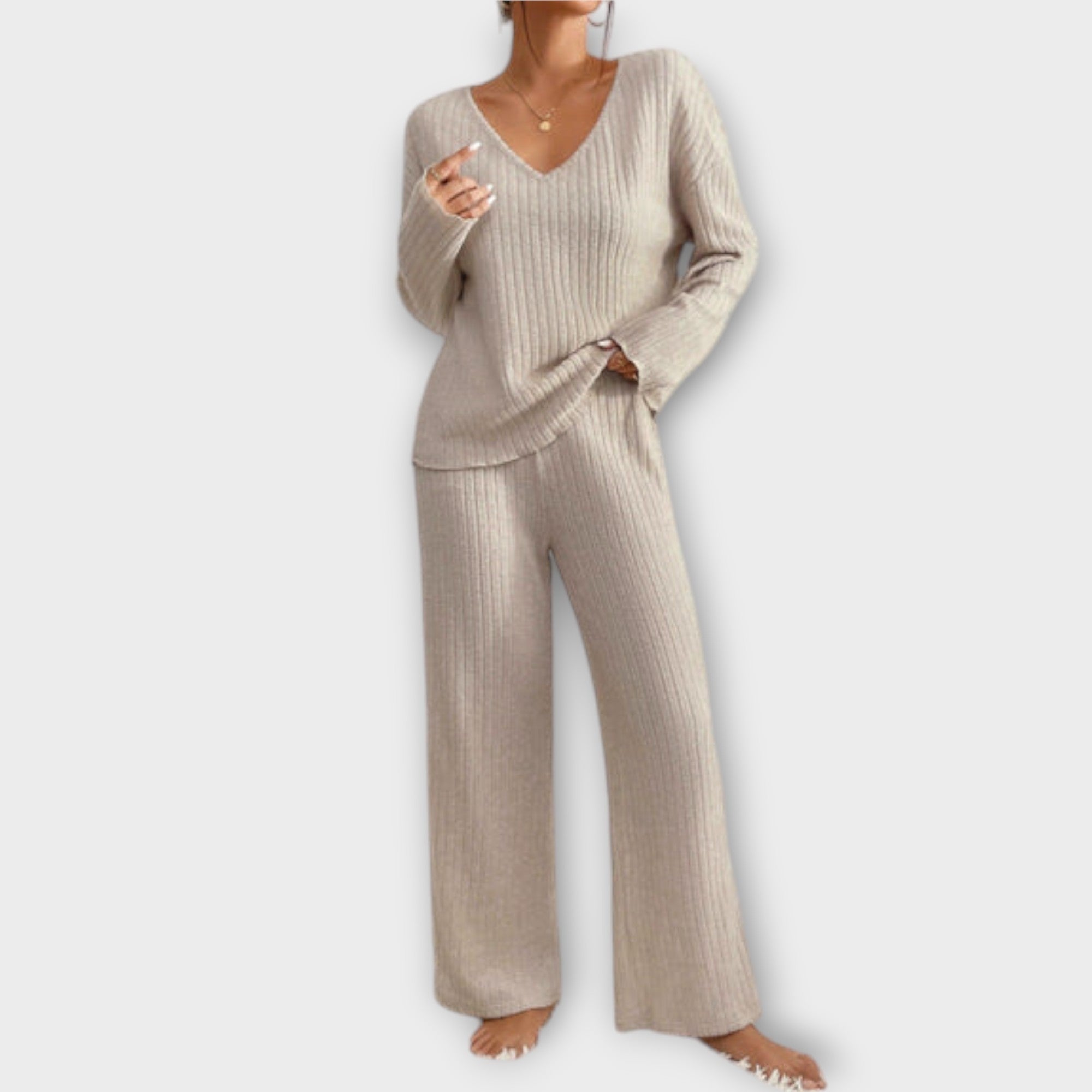 Kathy - Conjunto de Dos Piezas Acogedor