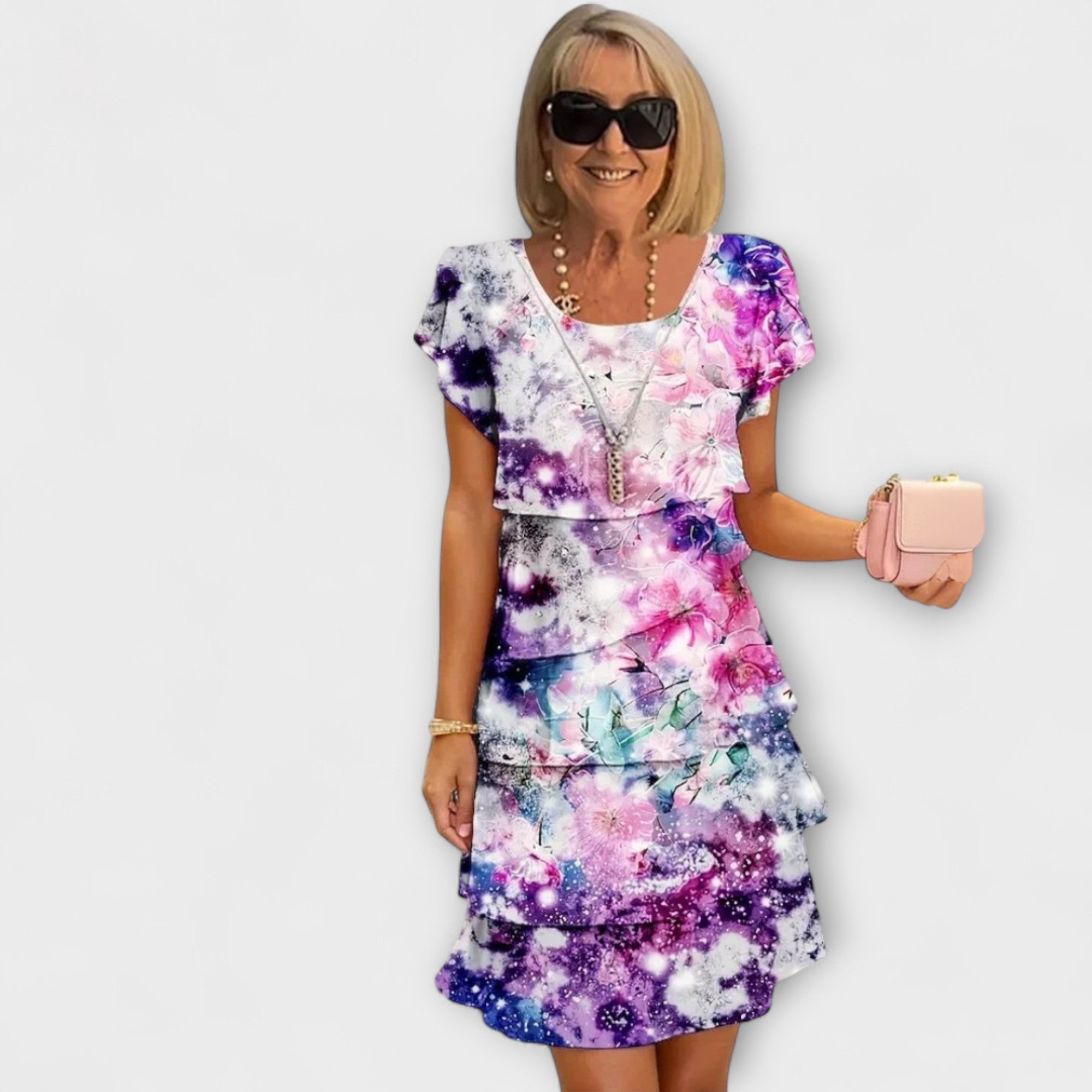 Lillian - Vestido de Elegancia Floral