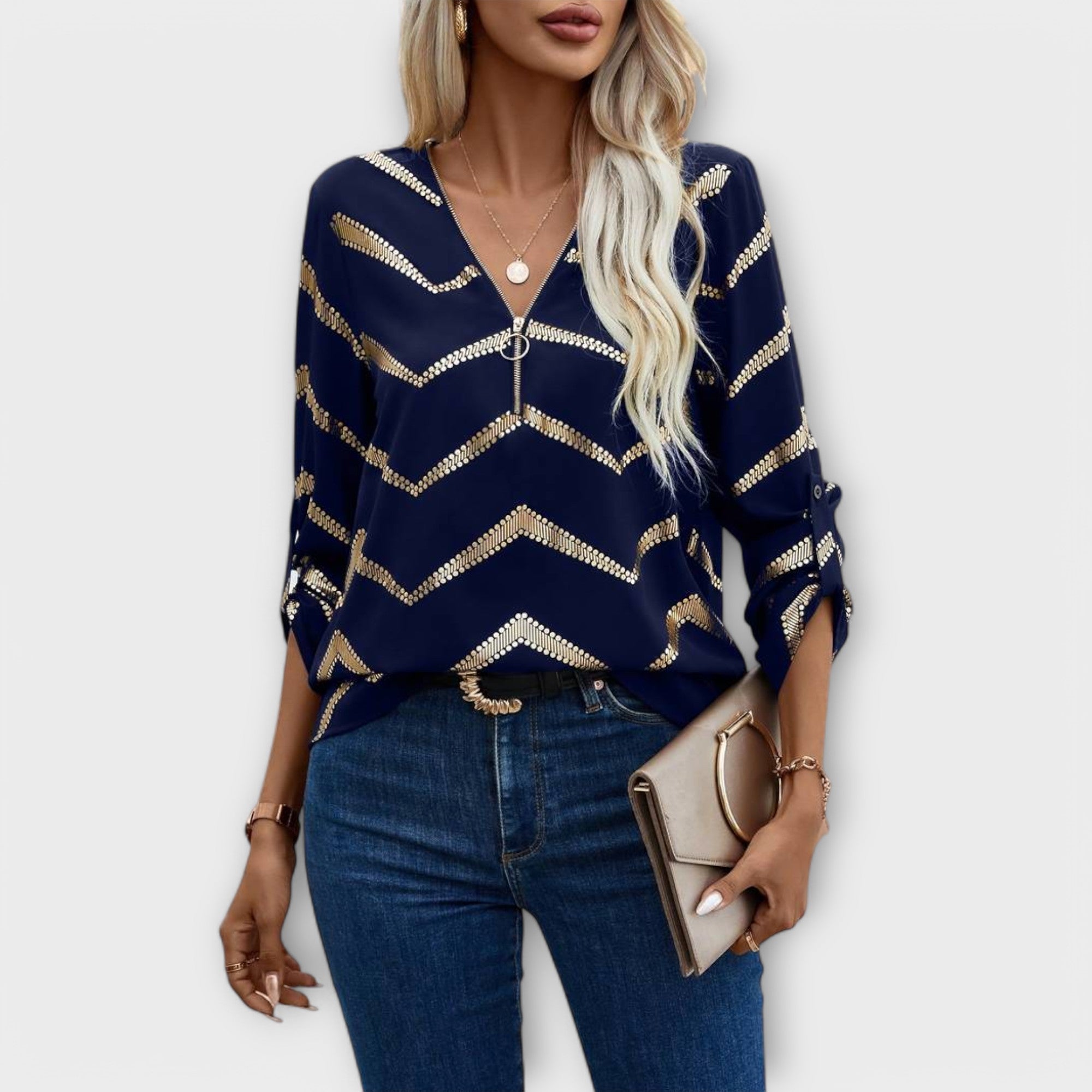 Emma - Blusa elegantemente atemporal