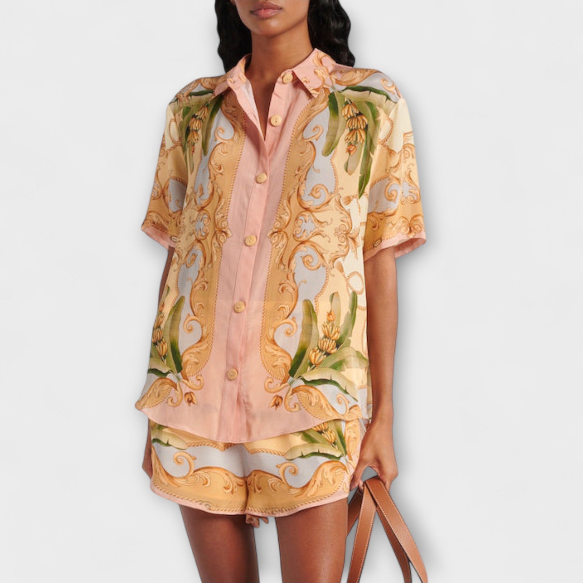 Maren - Conjunto de Impresión de Caleidoscopio Botánico Vintage