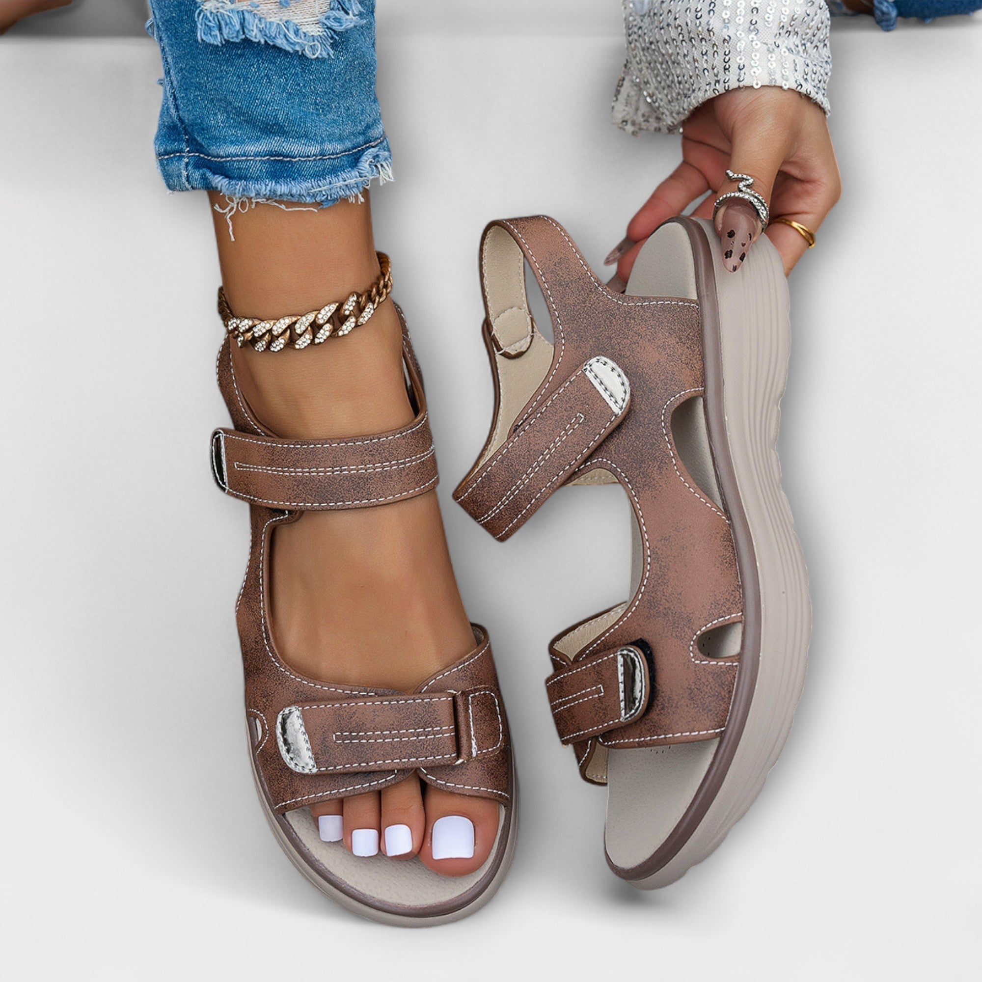 AirFlow – Sandalias de dama transpirables para máximo confort