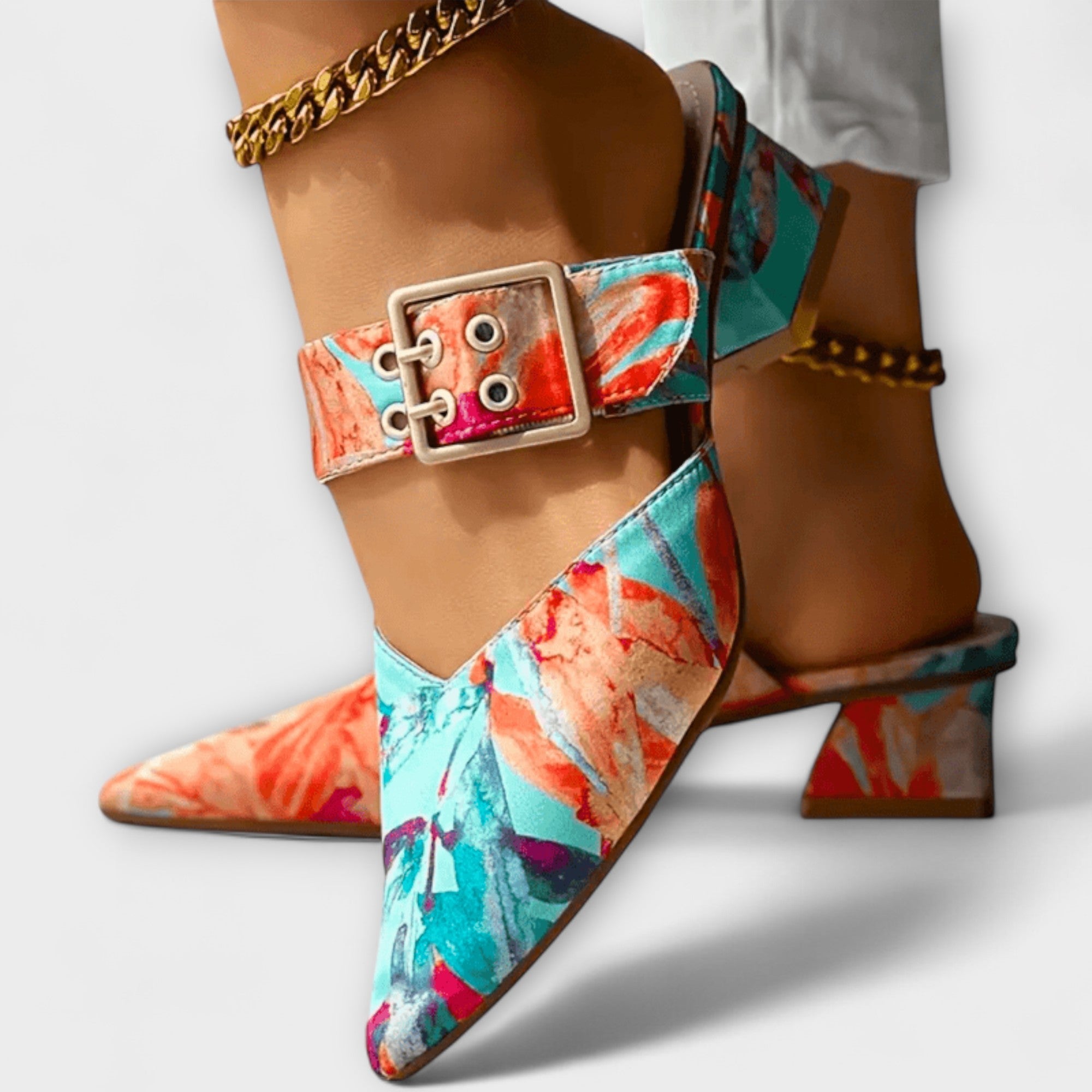 Eleanor - Zapatos de tacón cómodos para mujeres