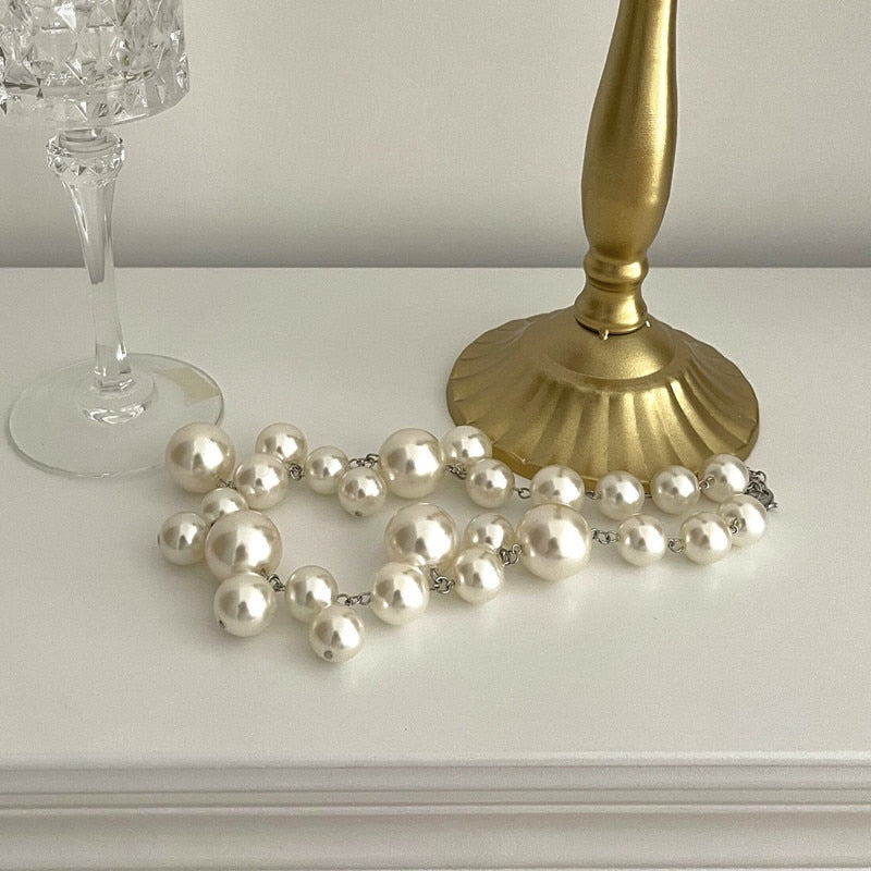 Encantadora cadena de perlas