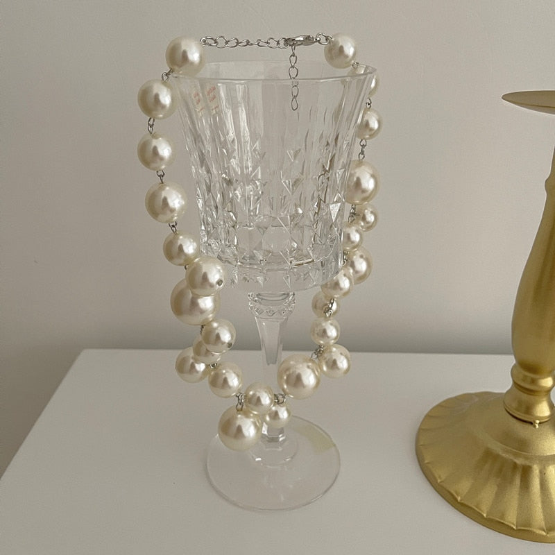 Encantadora cadena de perlas