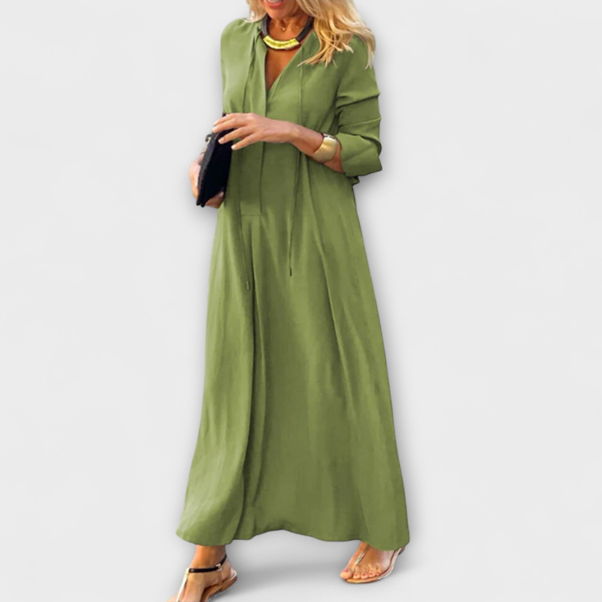 Hannalore - Vestido Maxi Cómodo