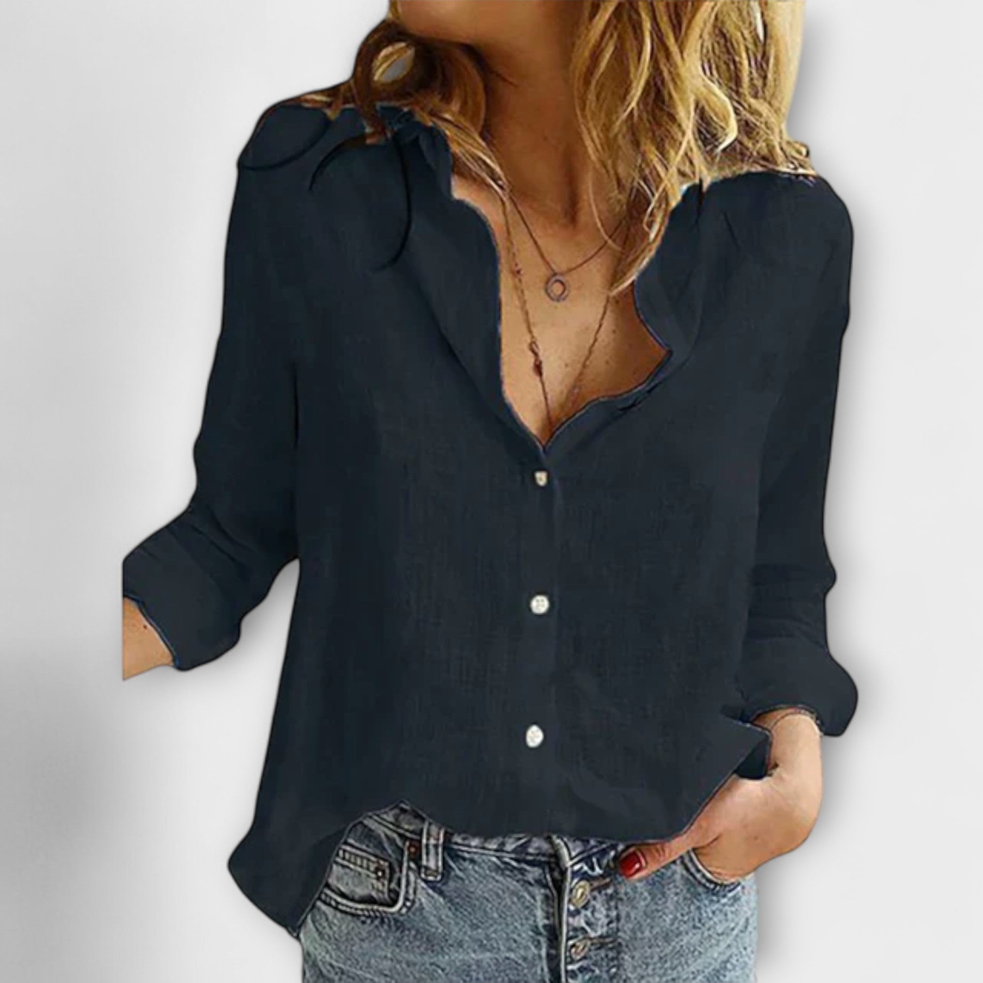 Nadia - Blusa Elegante para Damas