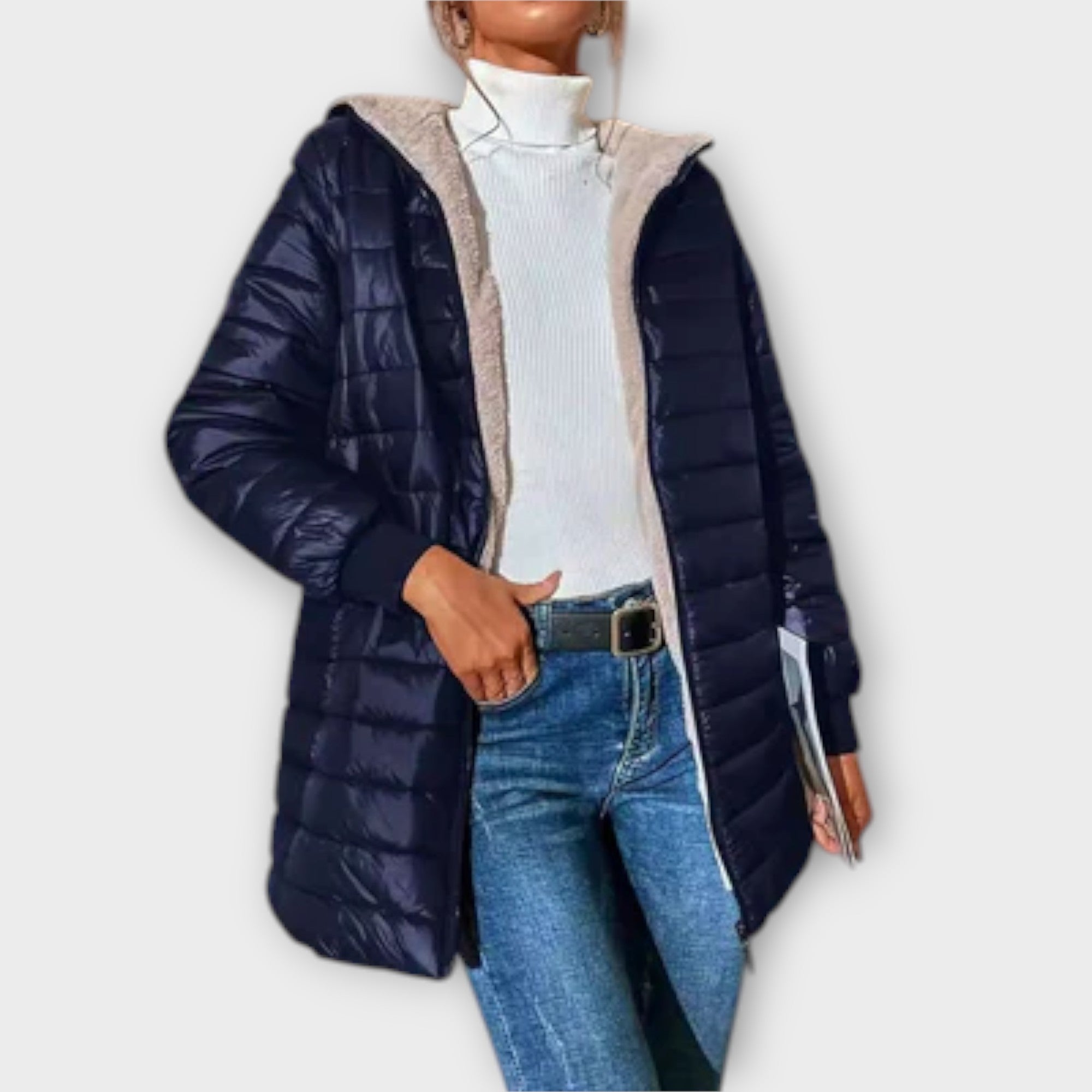 Carolin - Chaqueta de Invierno Casual para Mujeres