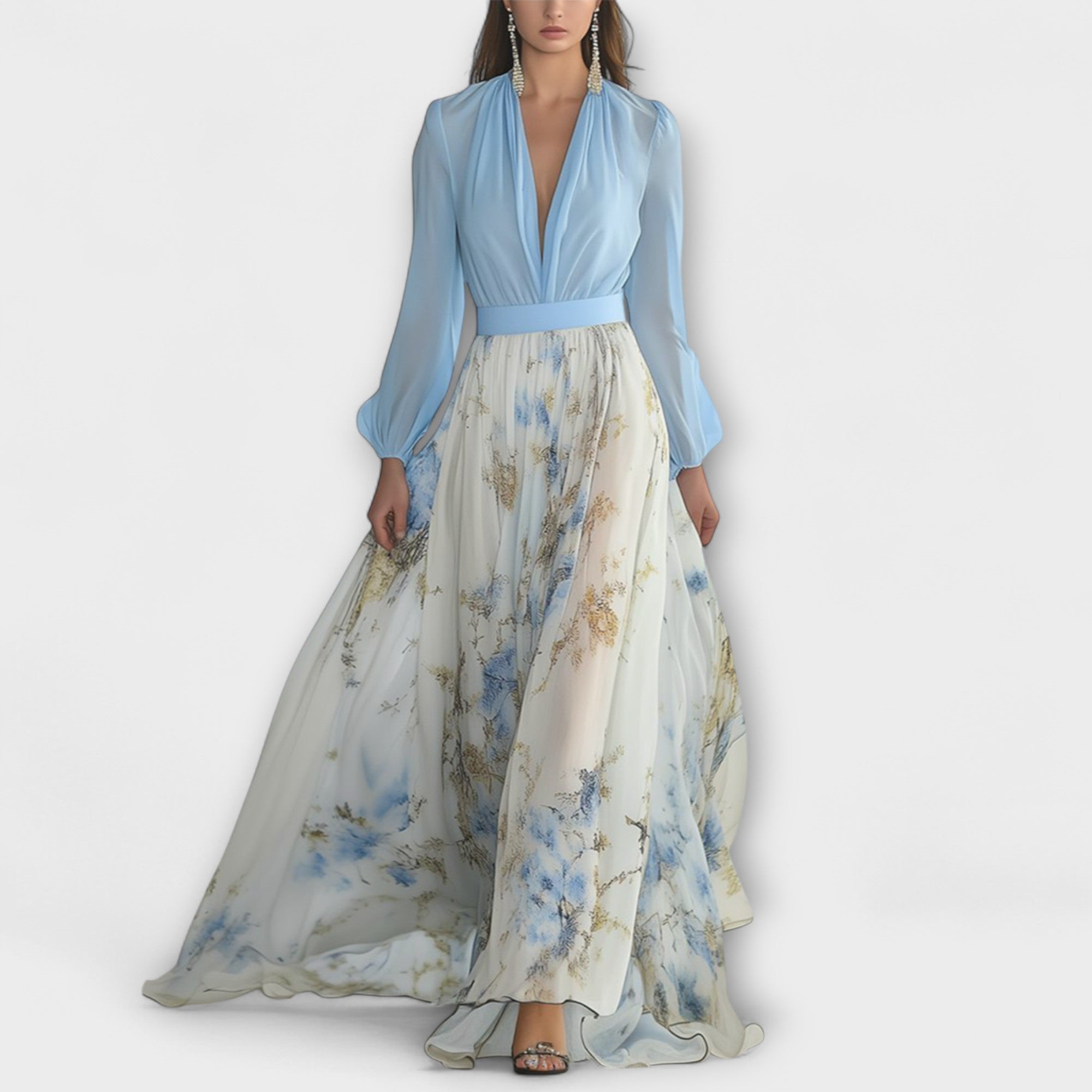Harper - Vestido Maxi Floral