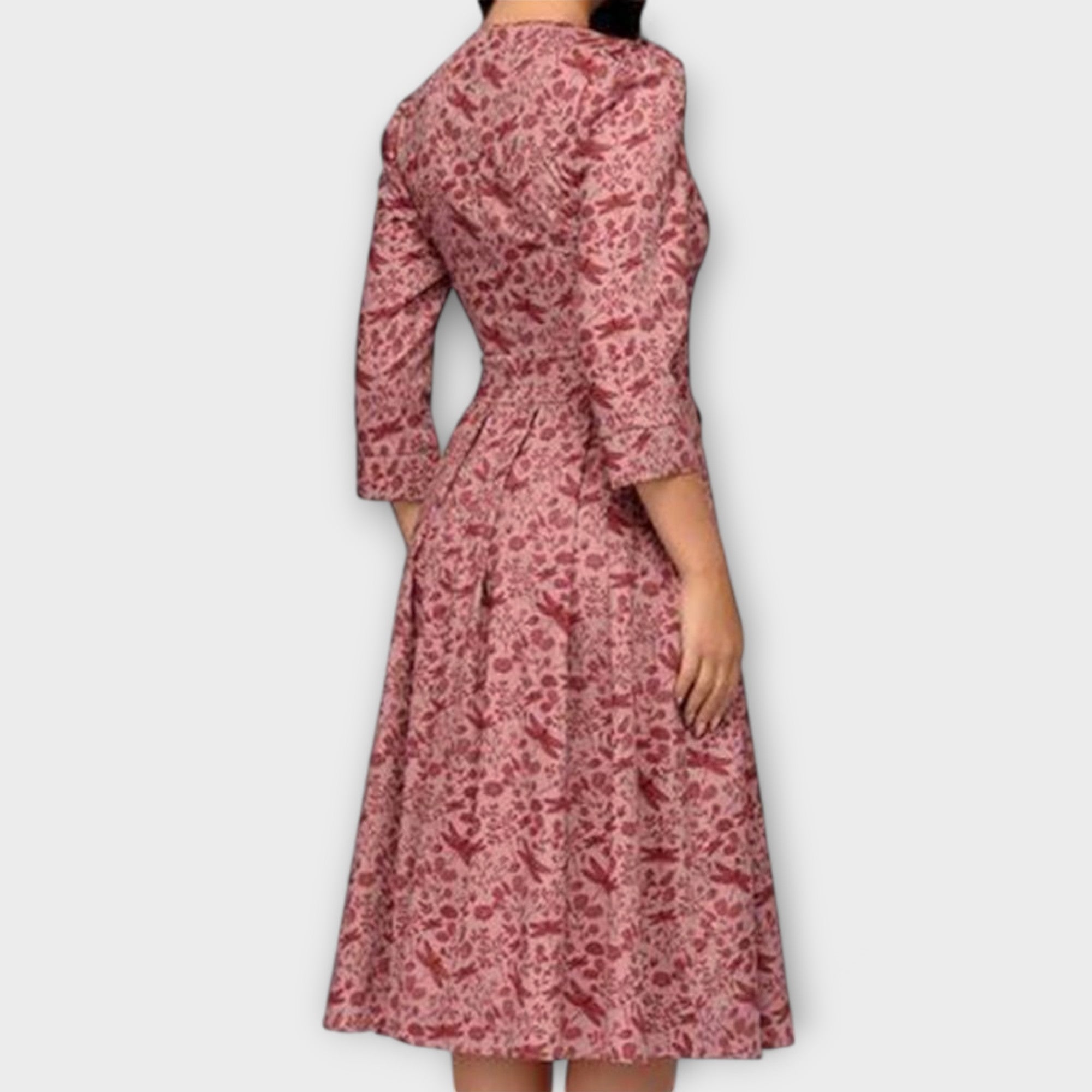 Retrozo - Elegante vestido hasta la rodilla