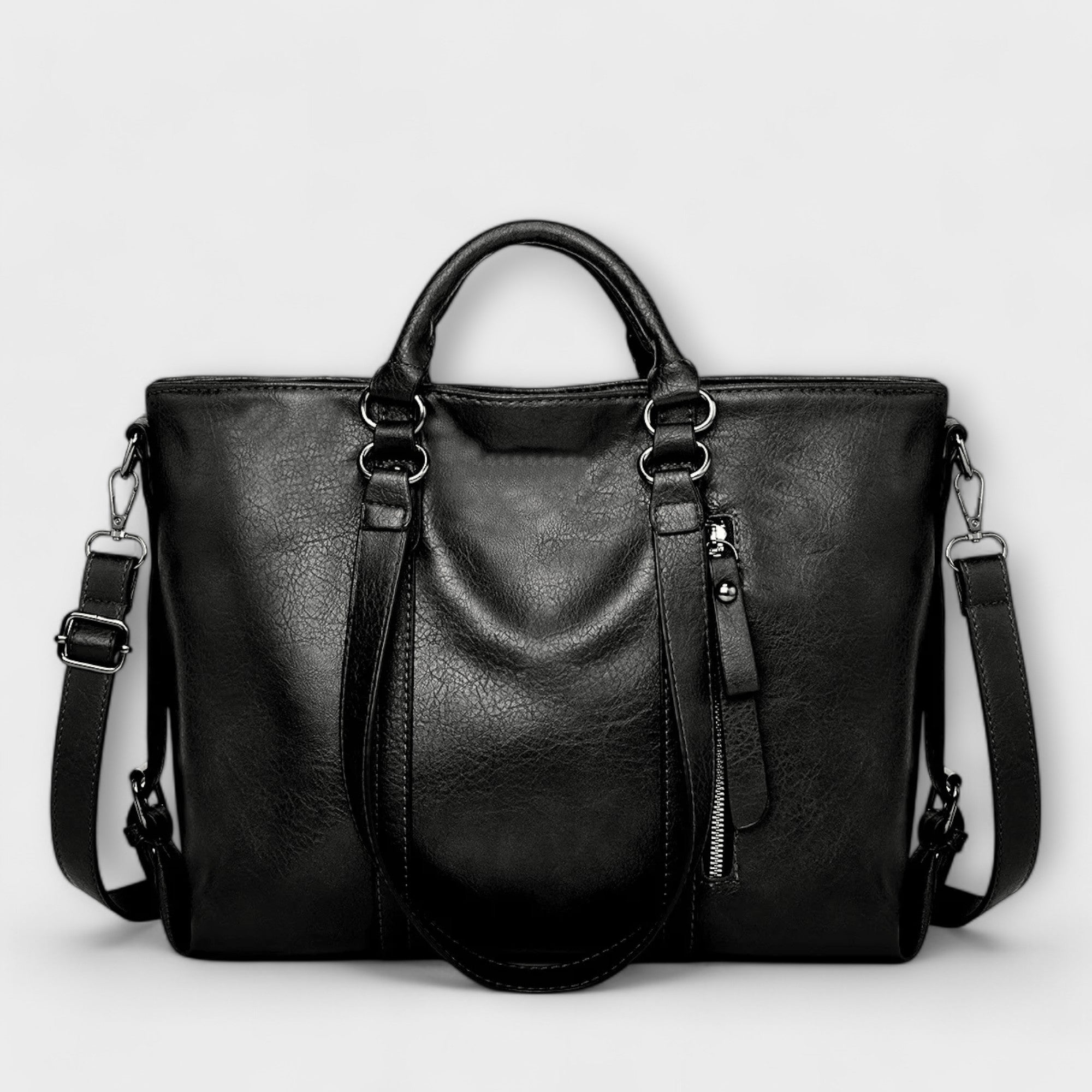 Gran bolso de cuero