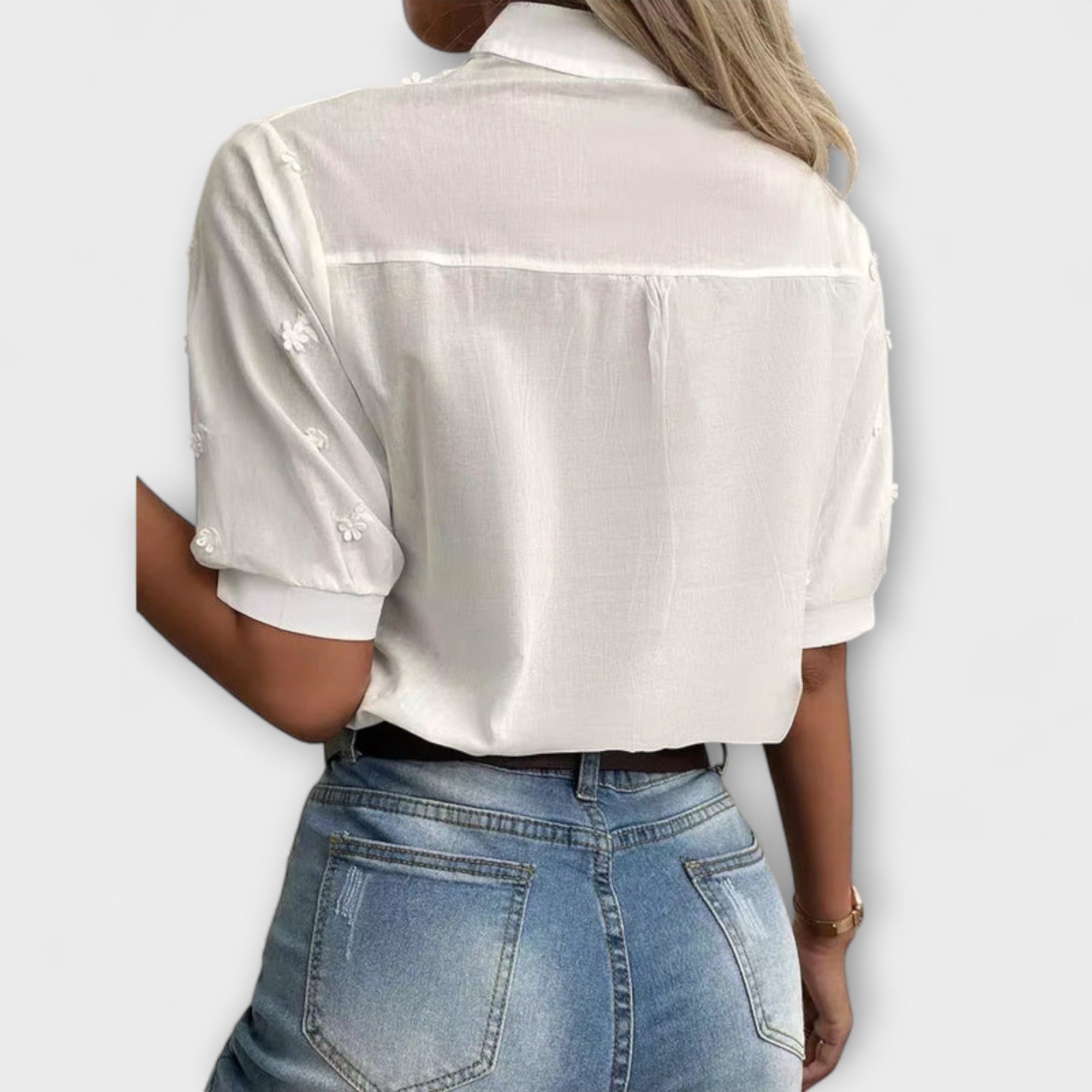 Élise - Blusa Mila con exquisita bordado