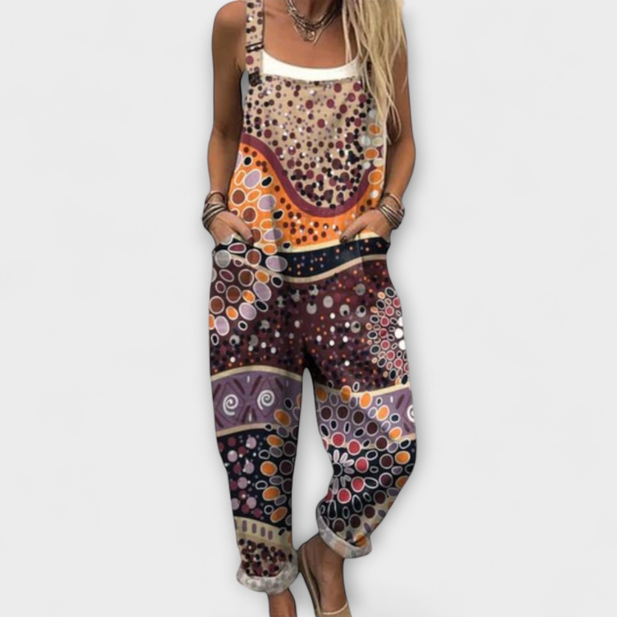 Sahari - Overoles con Estampado Tribal