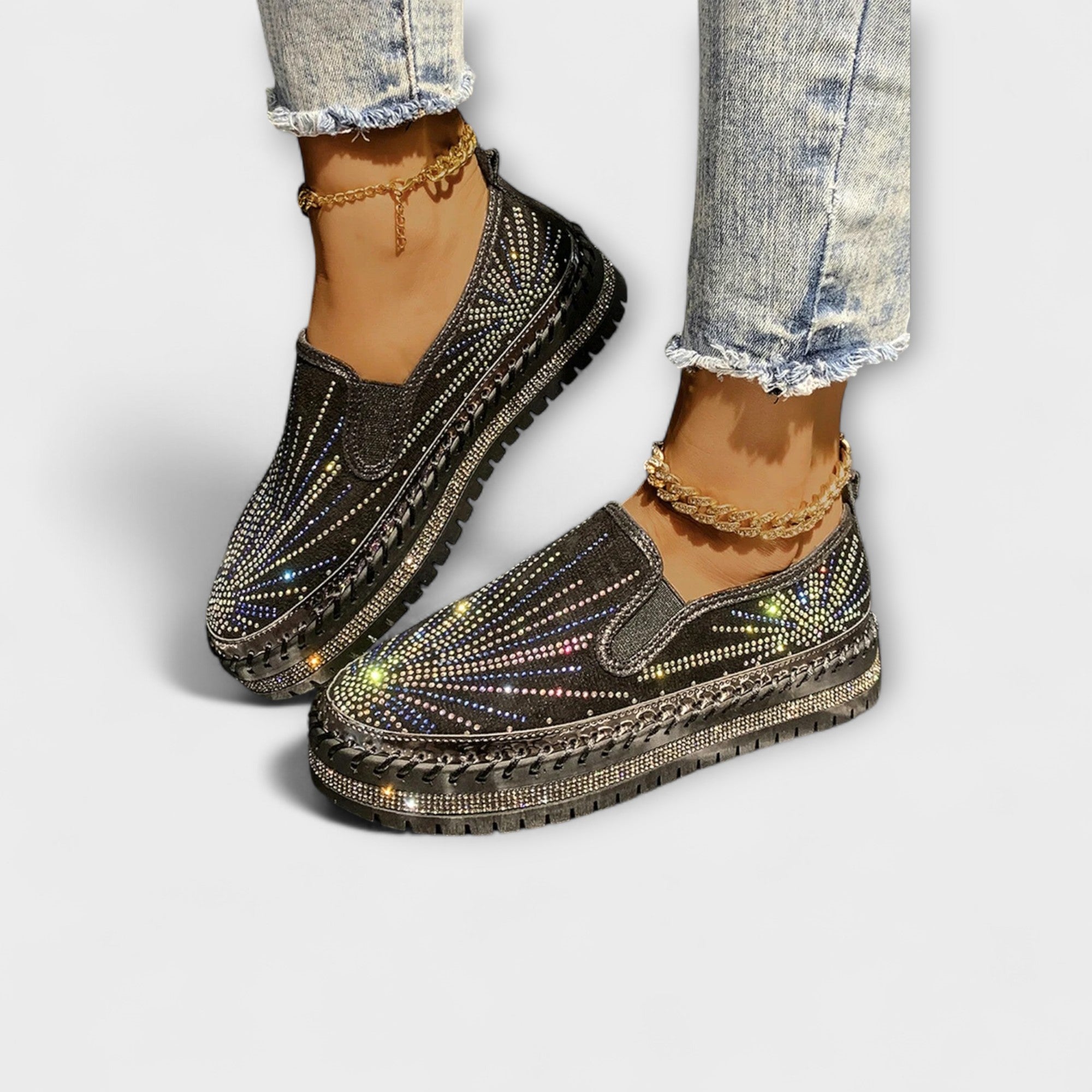 Sable – Zapatos decorados con rhinestones