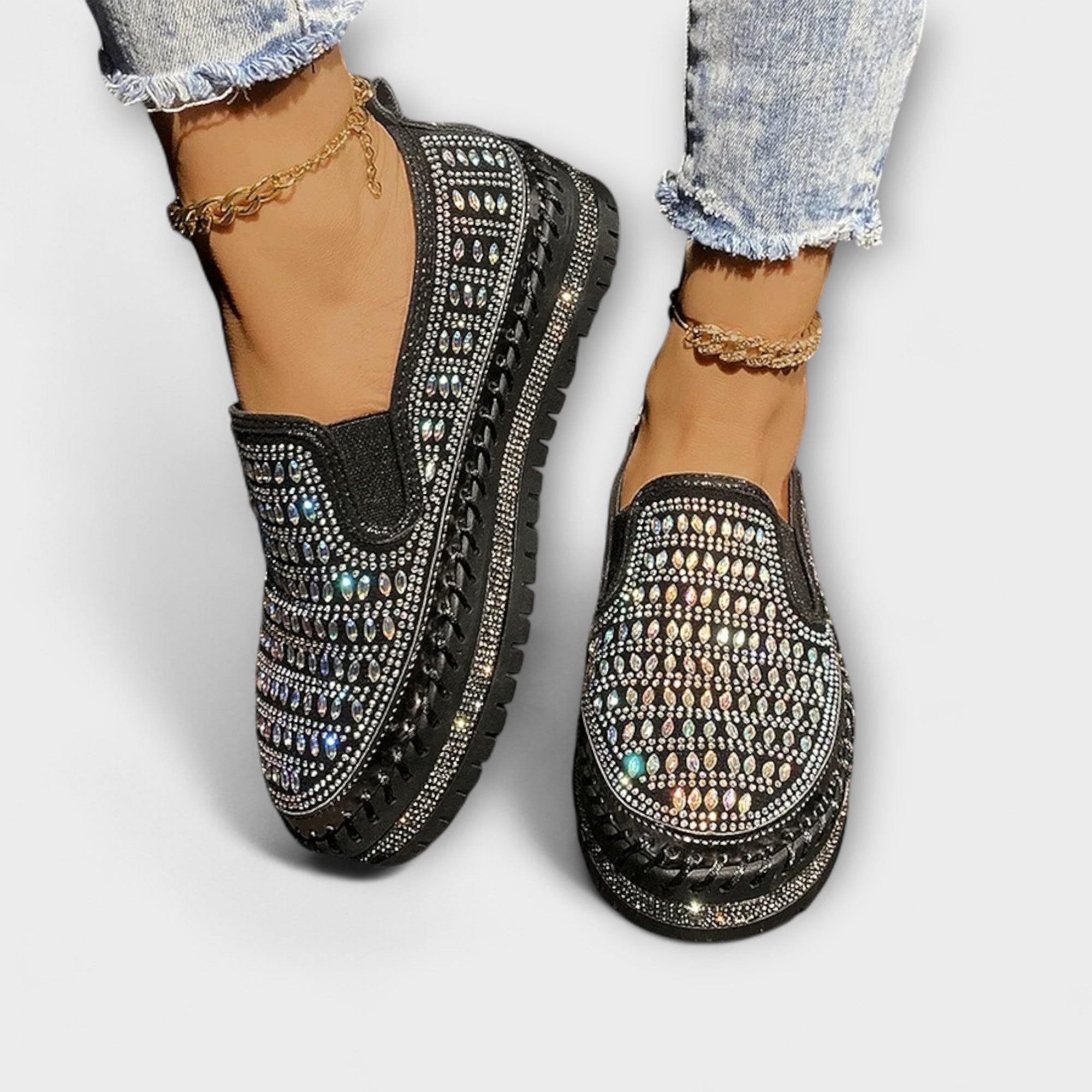Thalia – Mocasines de Plataforma Casuales con Punta Redonda
