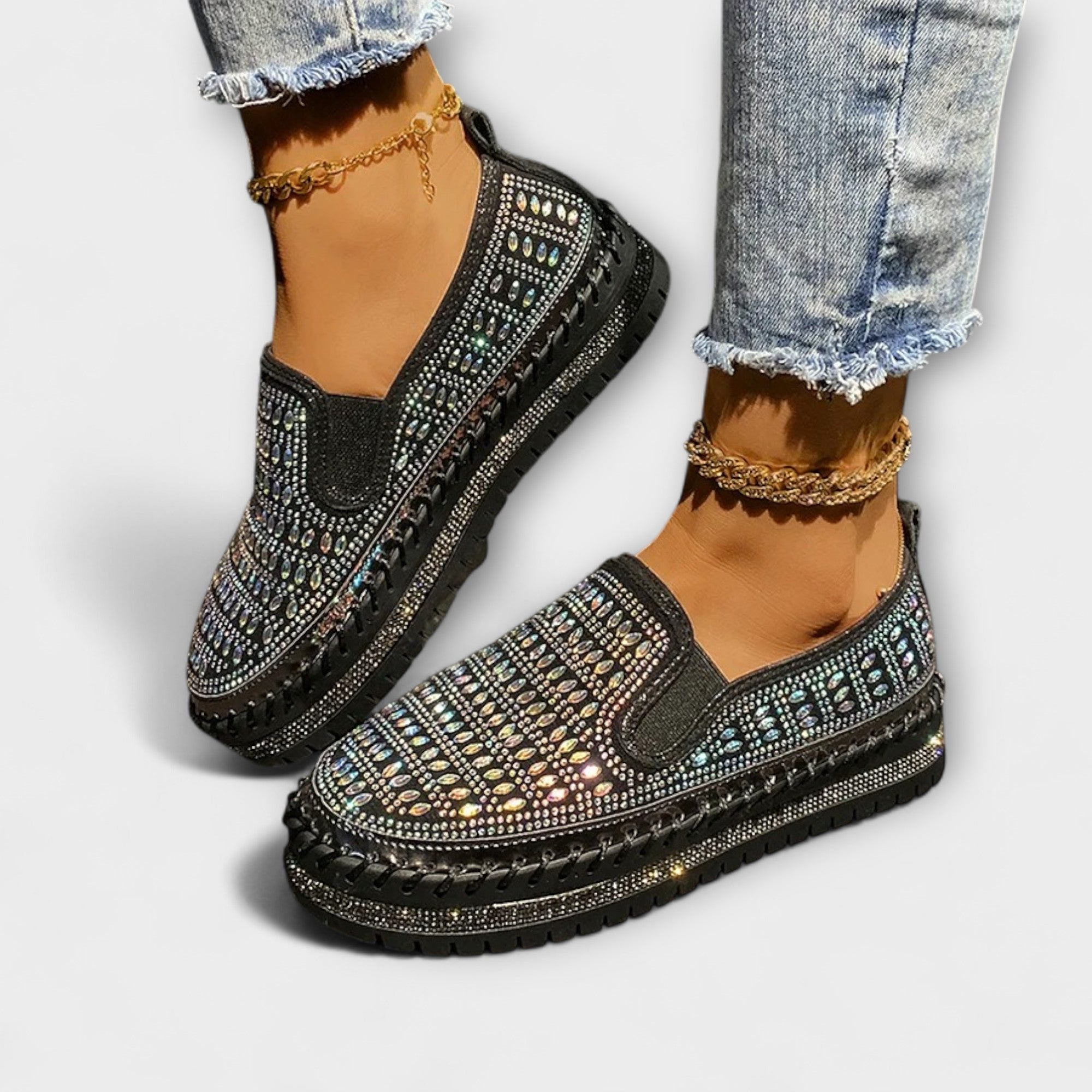 Thalia – Mocasines de Plataforma Casuales con Punta Redonda