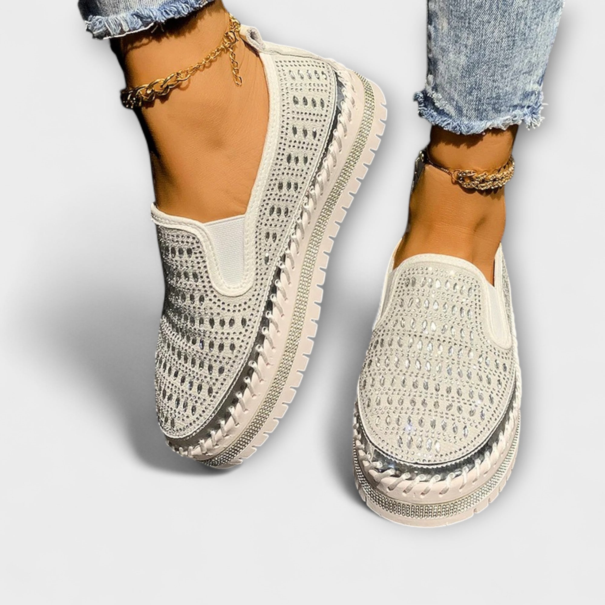 Thalia – Mocasines de Plataforma Casuales con Punta Redonda