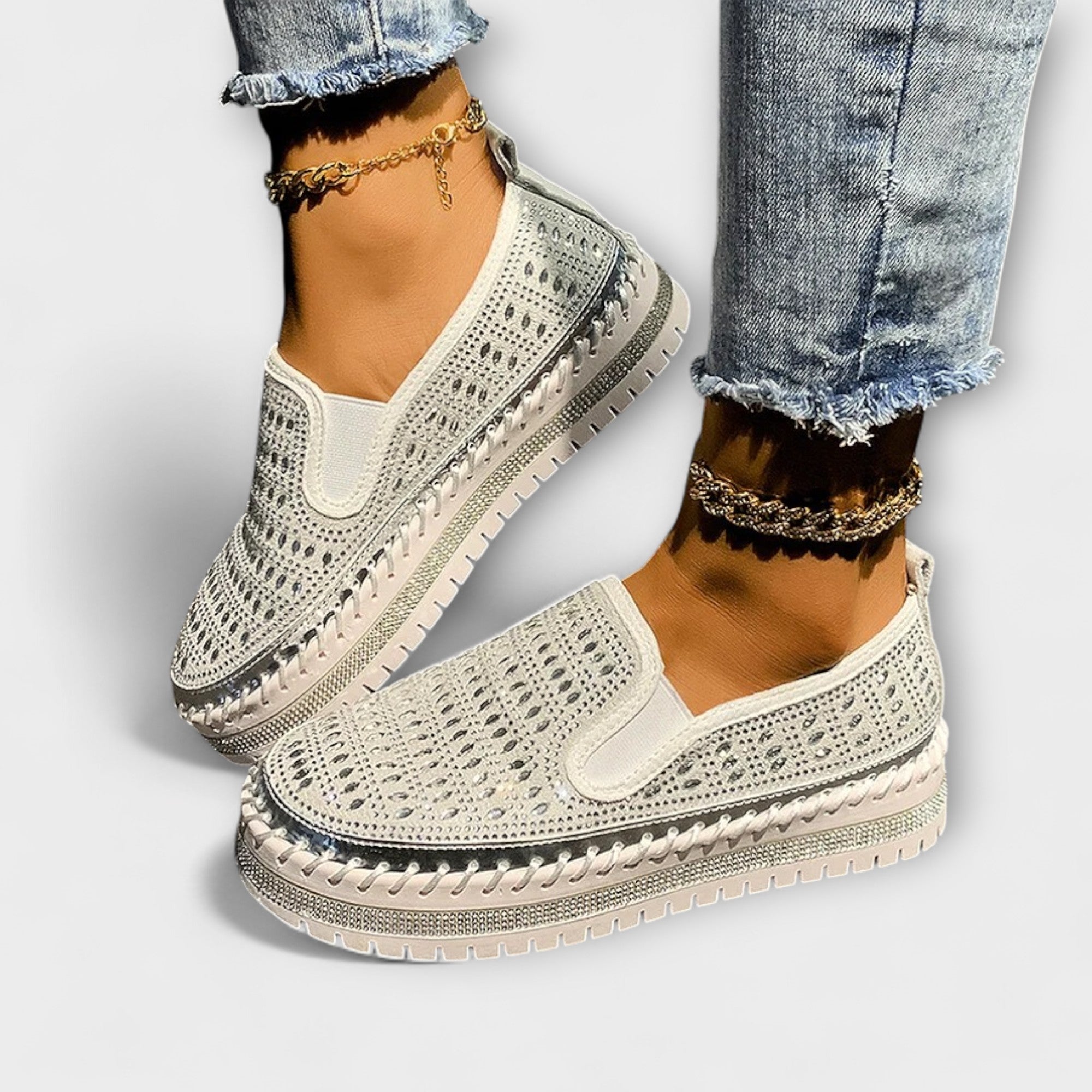 Thalia – Mocasines de Plataforma Casuales con Punta Redonda