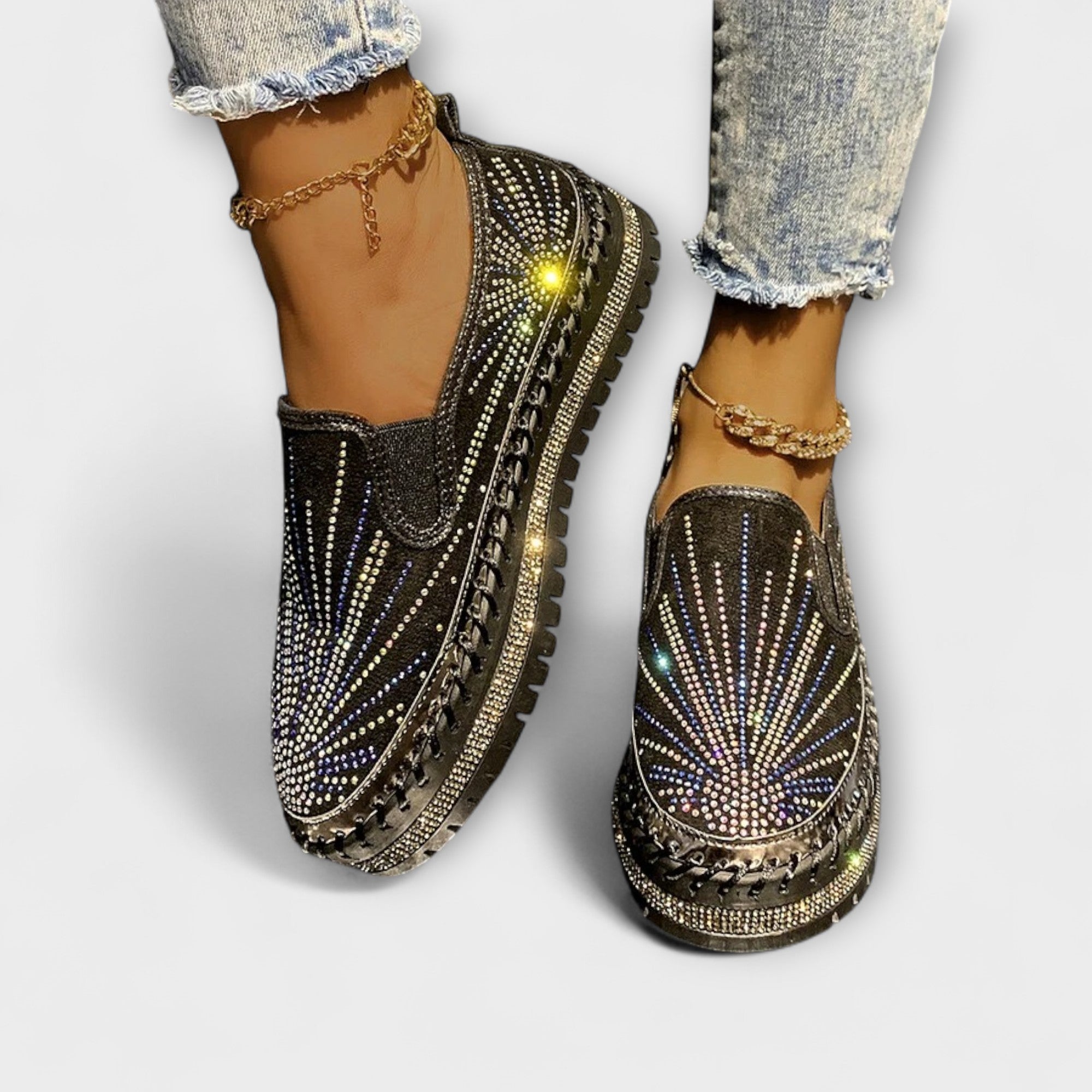 Sable – Zapatos decorados con rhinestones