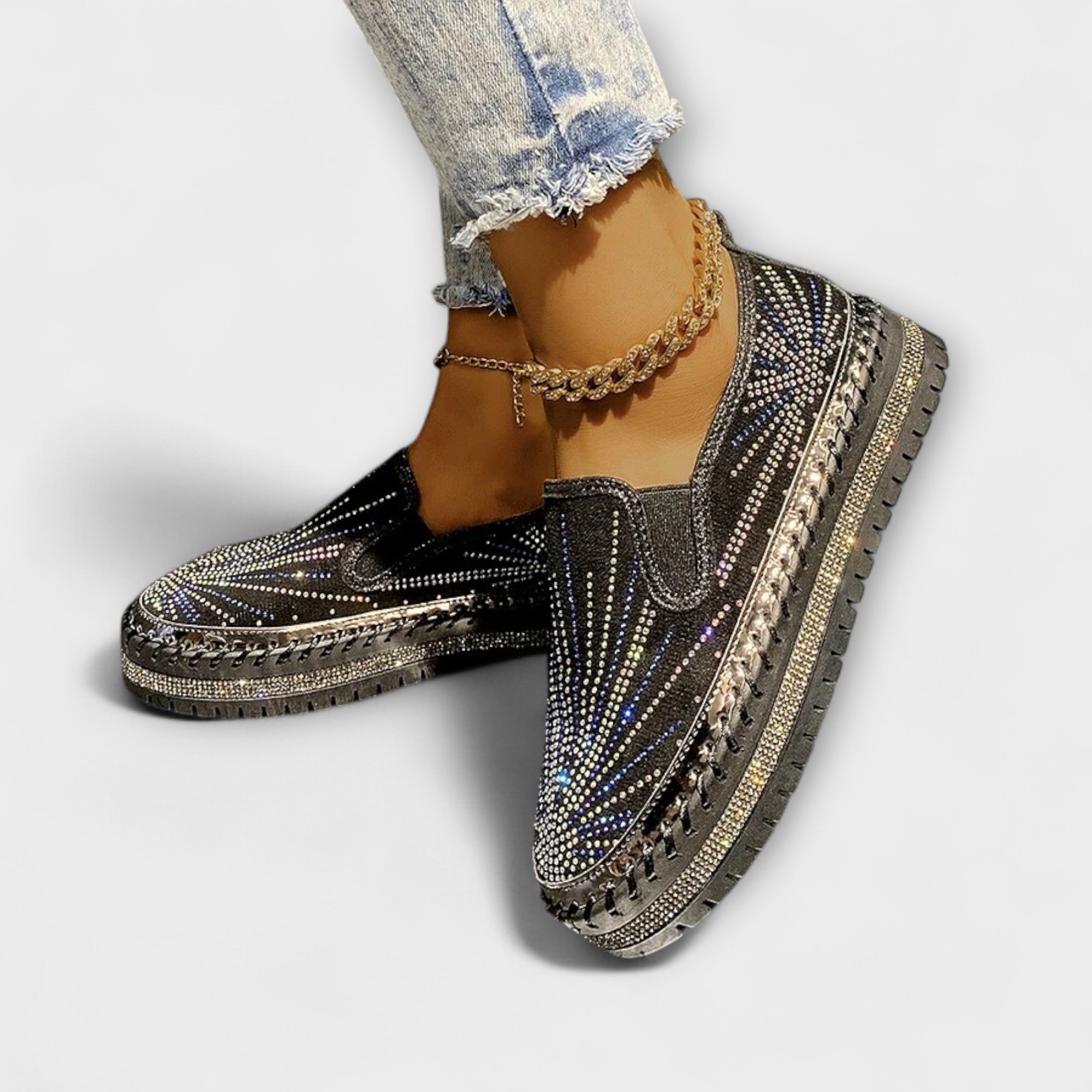 Sable – Zapatos decorados con rhinestones