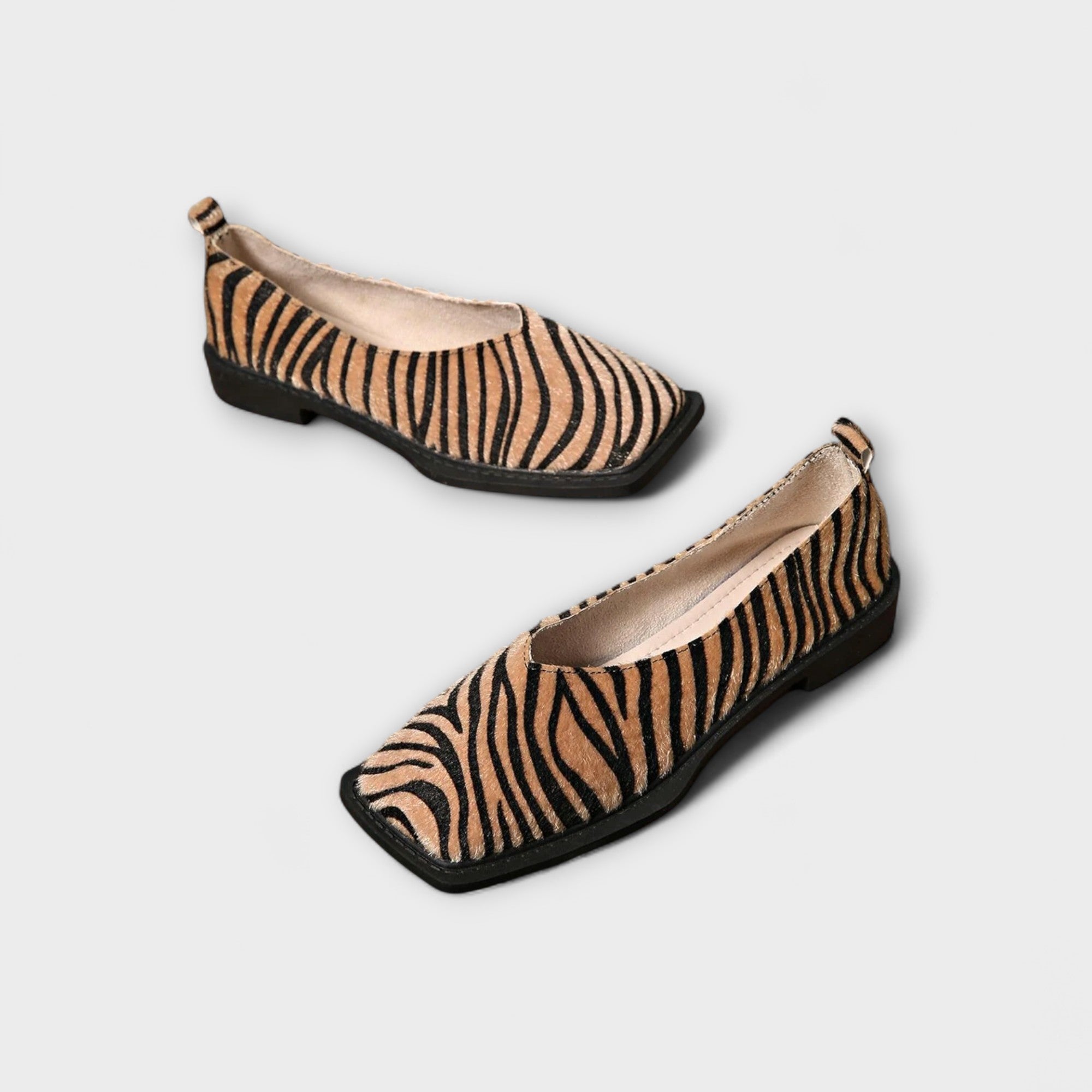 Ulani – Zapatos Casual con Estampado de Cebra