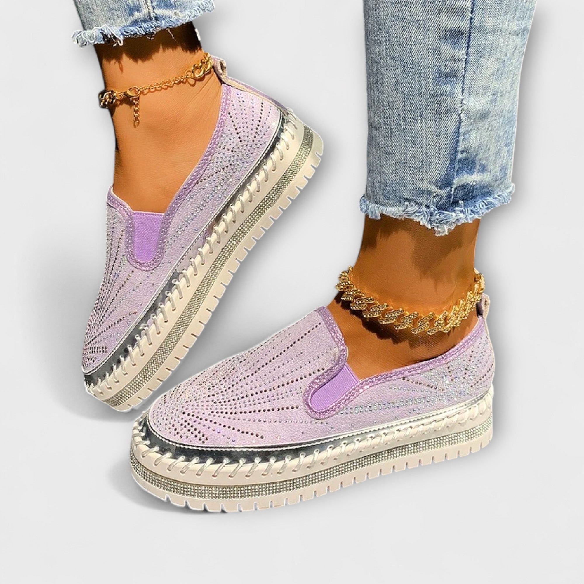 Sable – Zapatos decorados con rhinestones