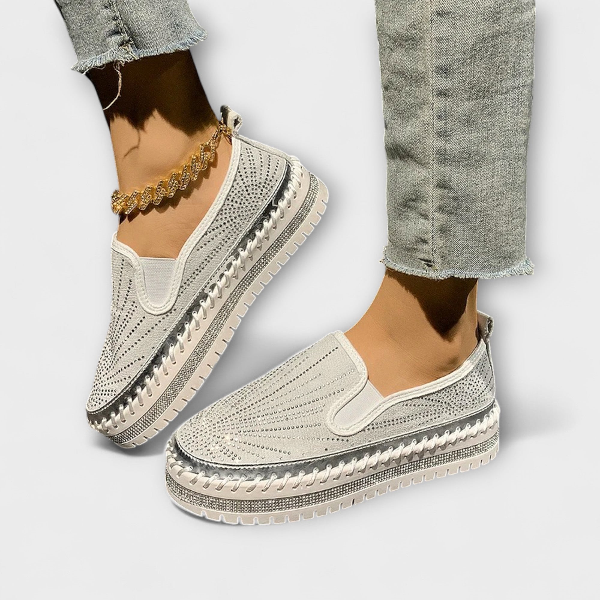 Sable – Zapatos decorados con rhinestones