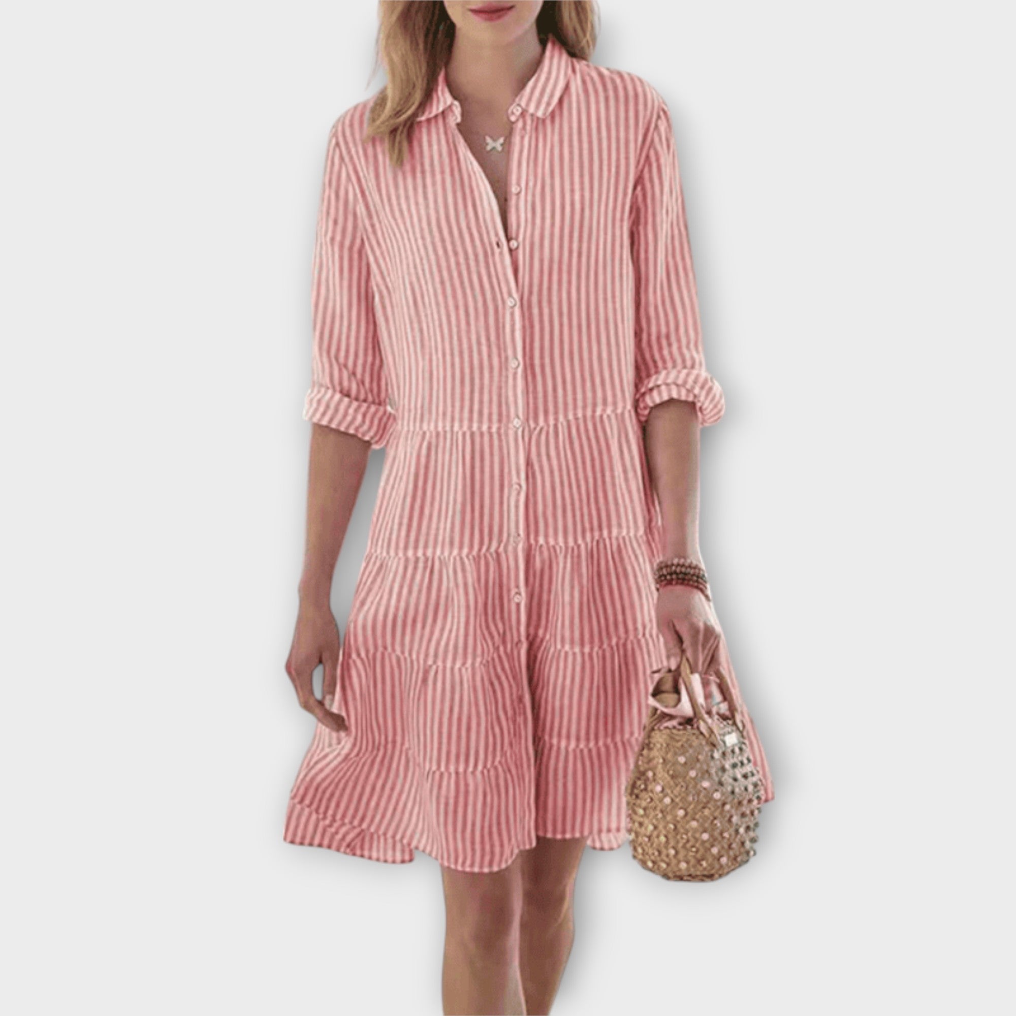 Lolita - Vestido a Rayas Liviano