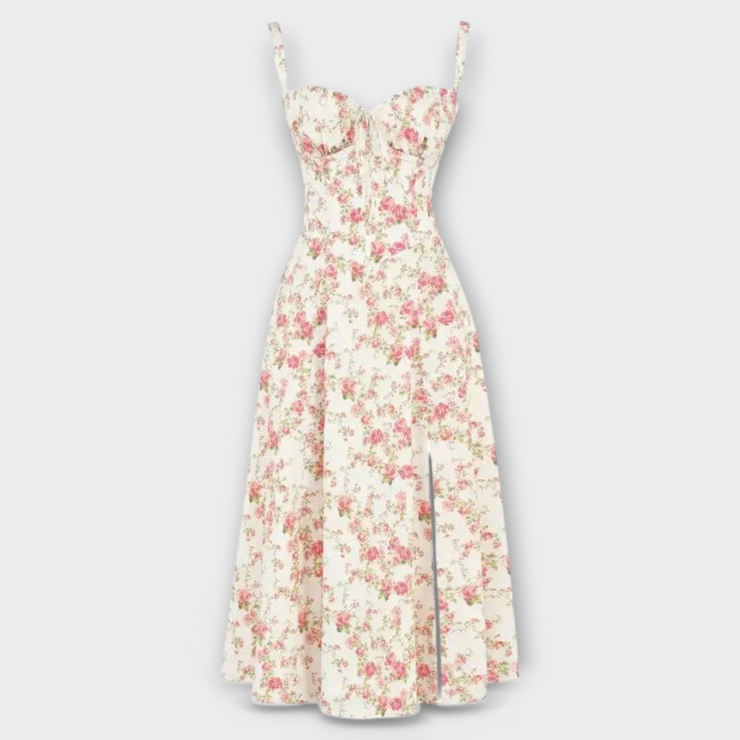 Kiana - Vestido Midi con Corsé
