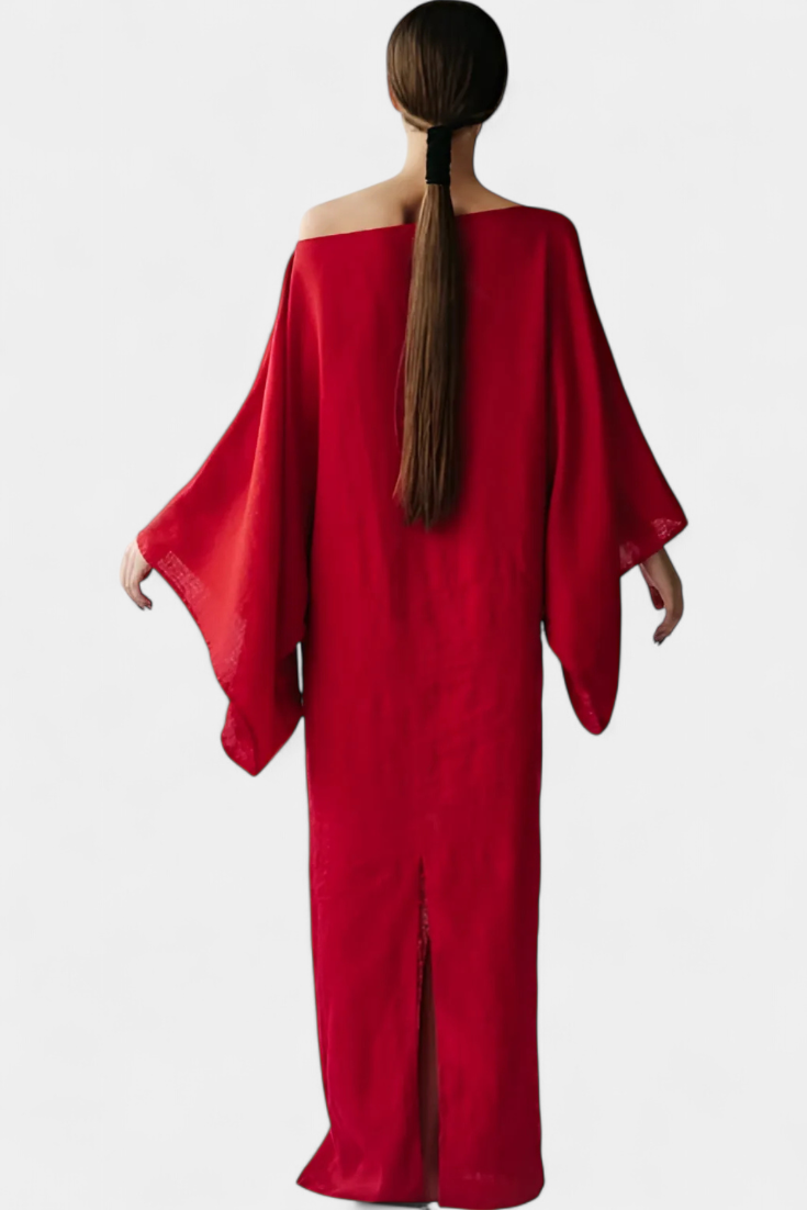 Kamilia - Vestido Kimono con Cinturón